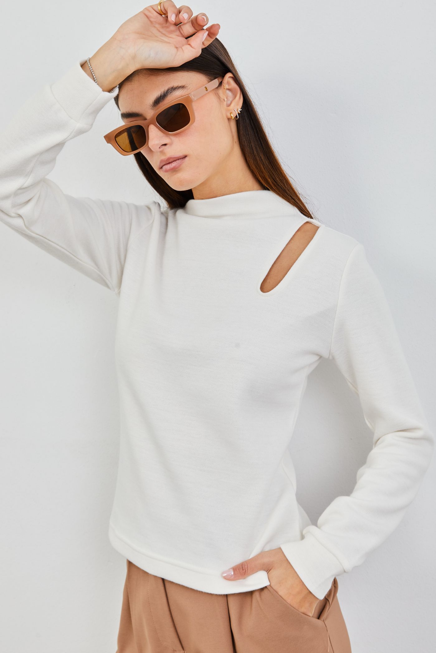 סריג חצי גולף קאט אווט - ITAY BRANDS