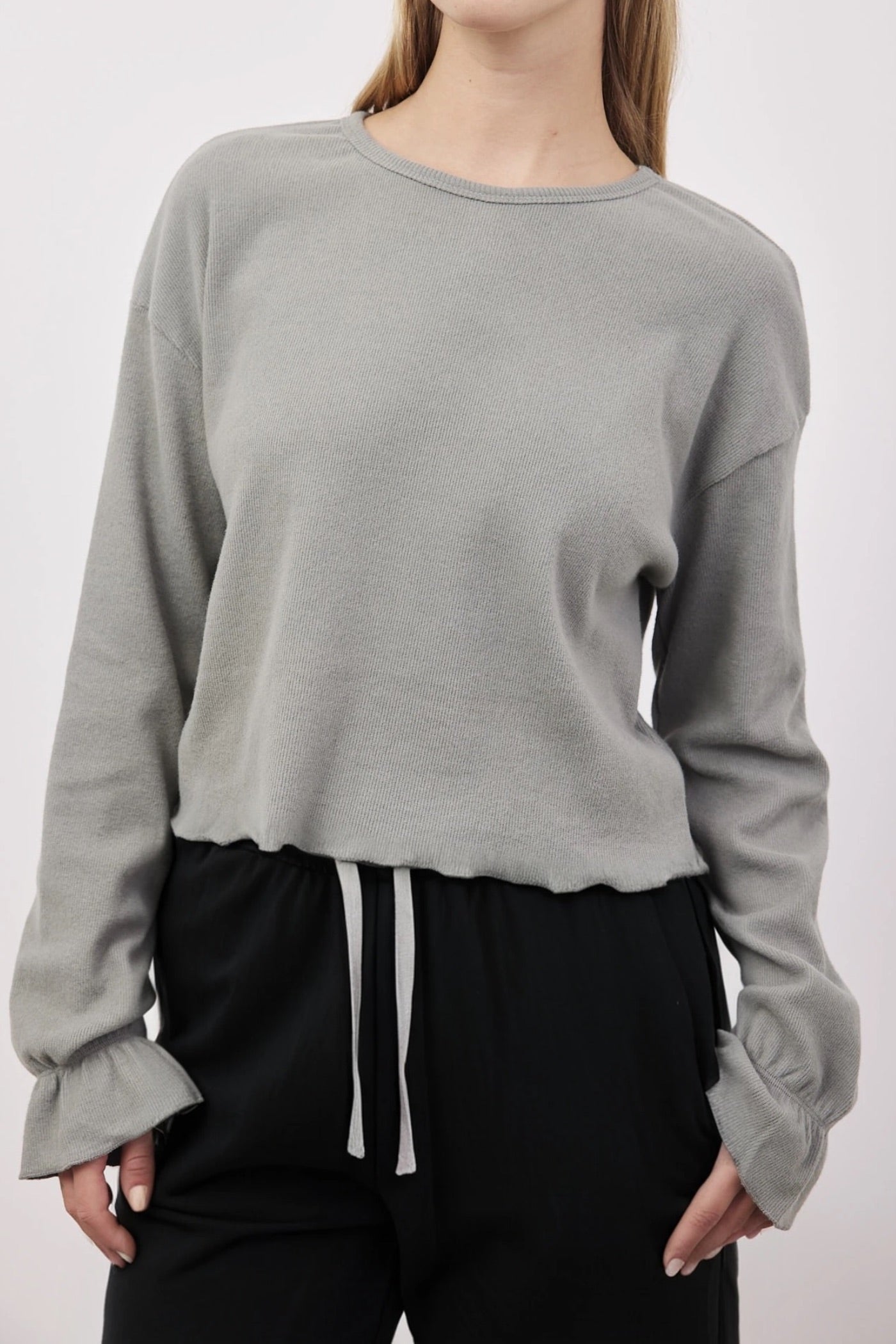 חולצת בייבילוק עם כיווצים בשרוולים - ITAY BRANDS