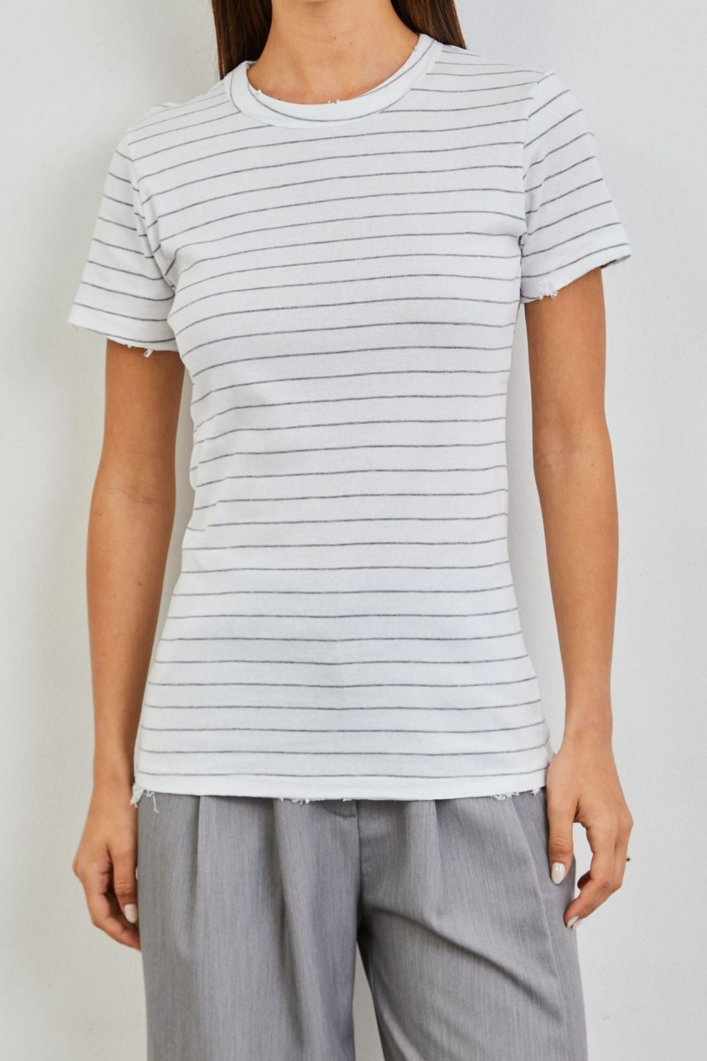 טי-שרט פסים בסיומת פרומה - ITAY BRANDS