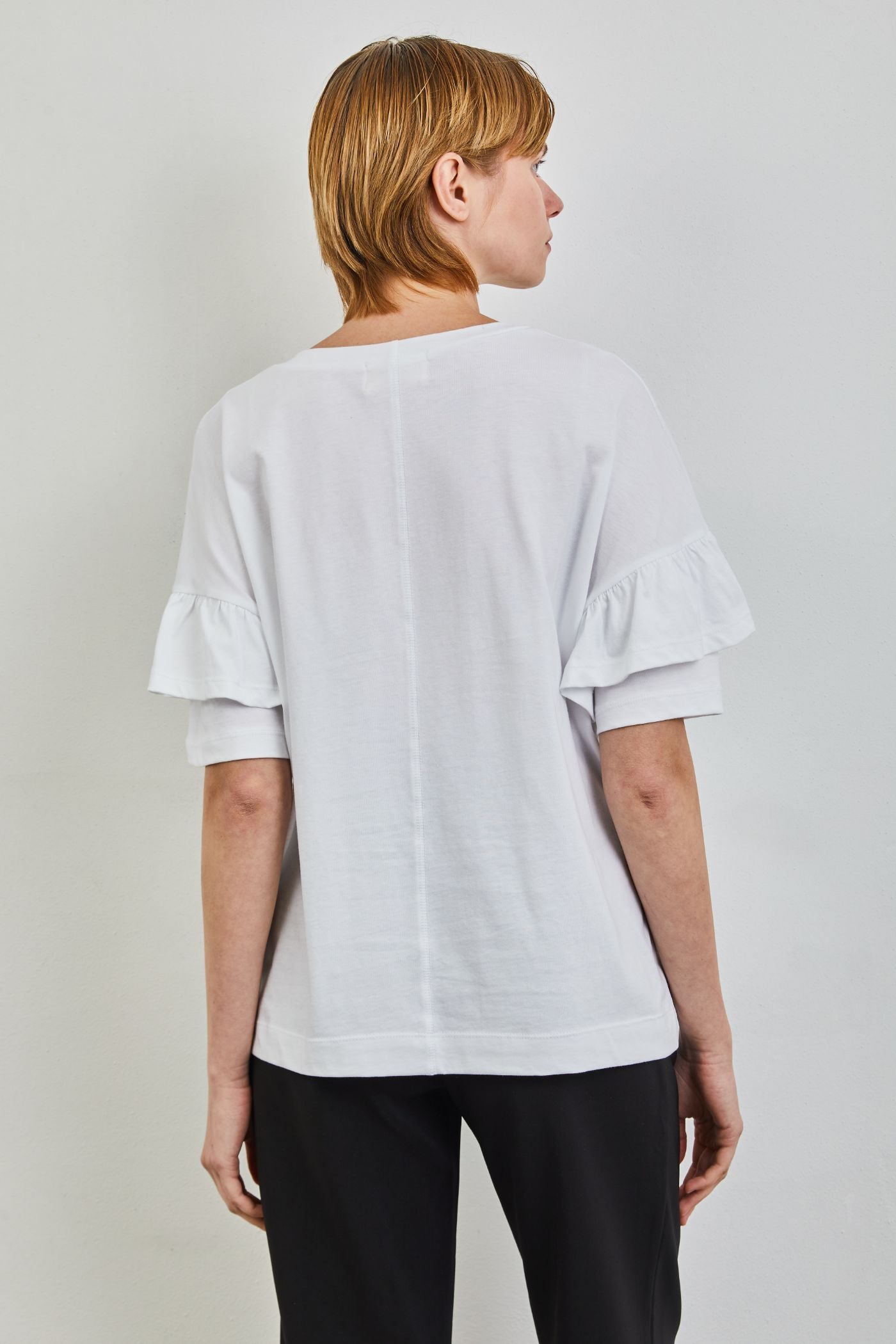 טי-שרט קצרה עם שרוולי פעמון - ITAY BRANDS