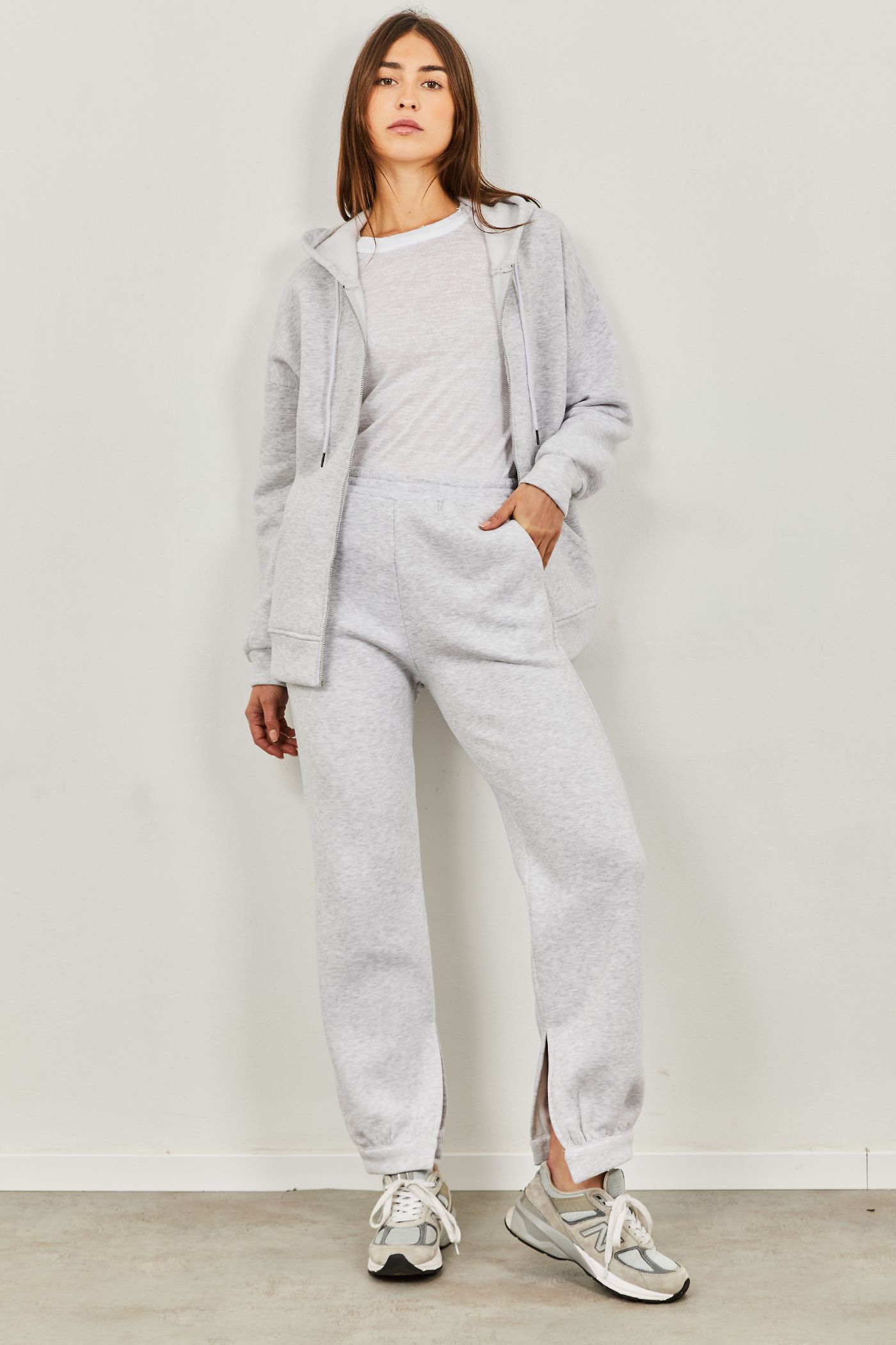 מכנסי פוטר עם שסע - ITAY BRANDS