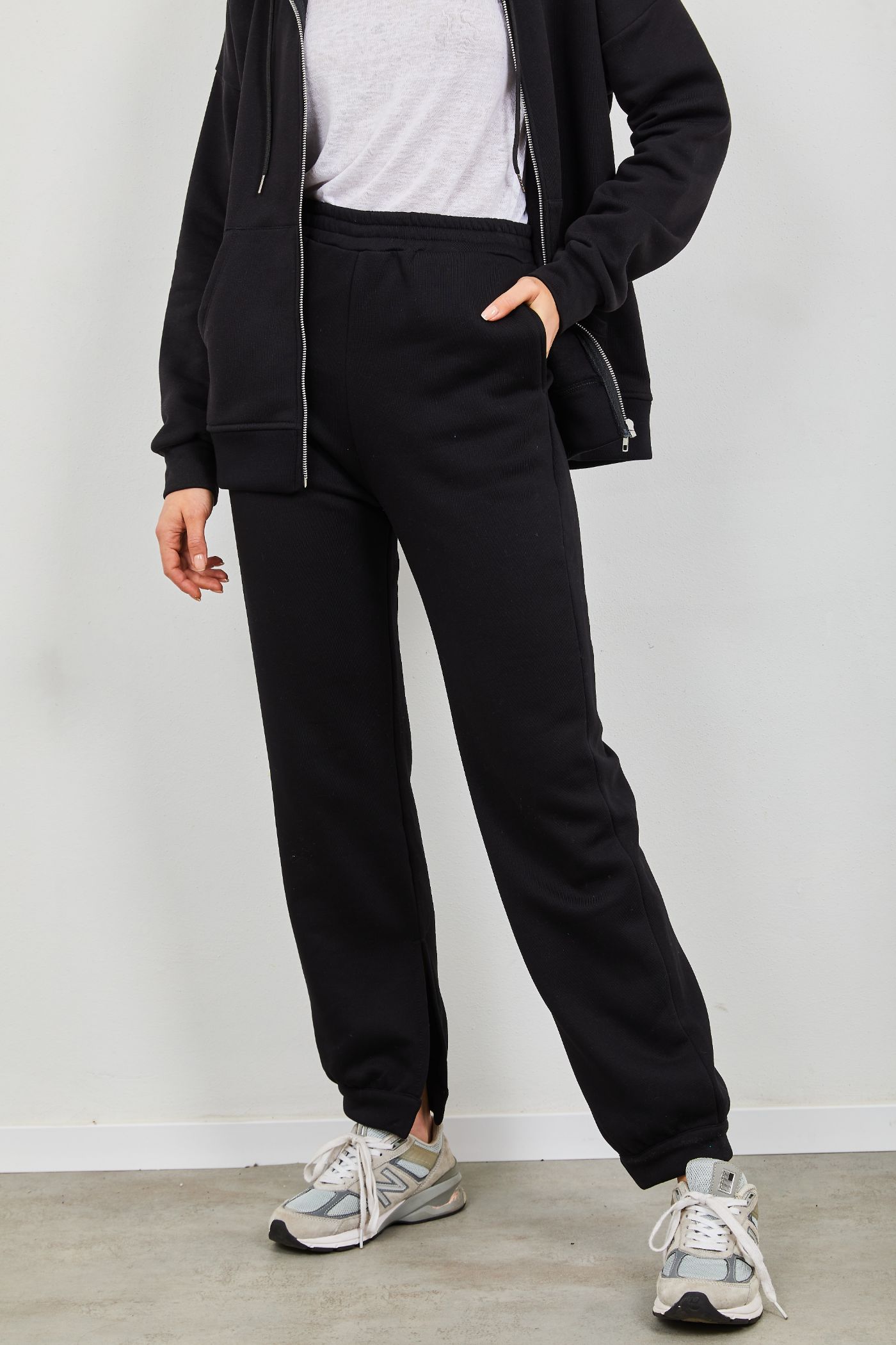 מכנסי פוטר עם שסע - ITAY BRANDS