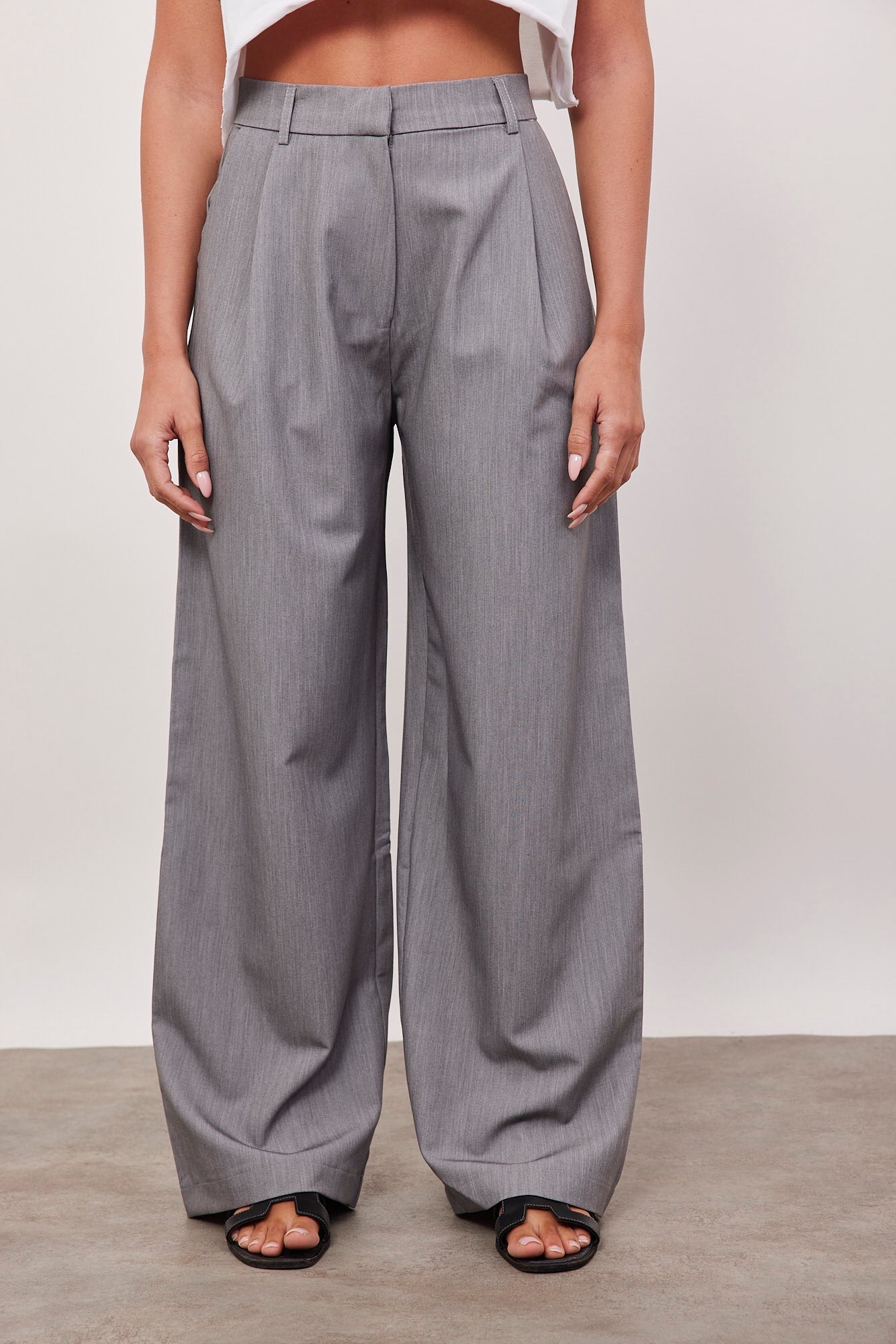 מכנסיים מחויטים מתרחבים - ITAY BRANDS