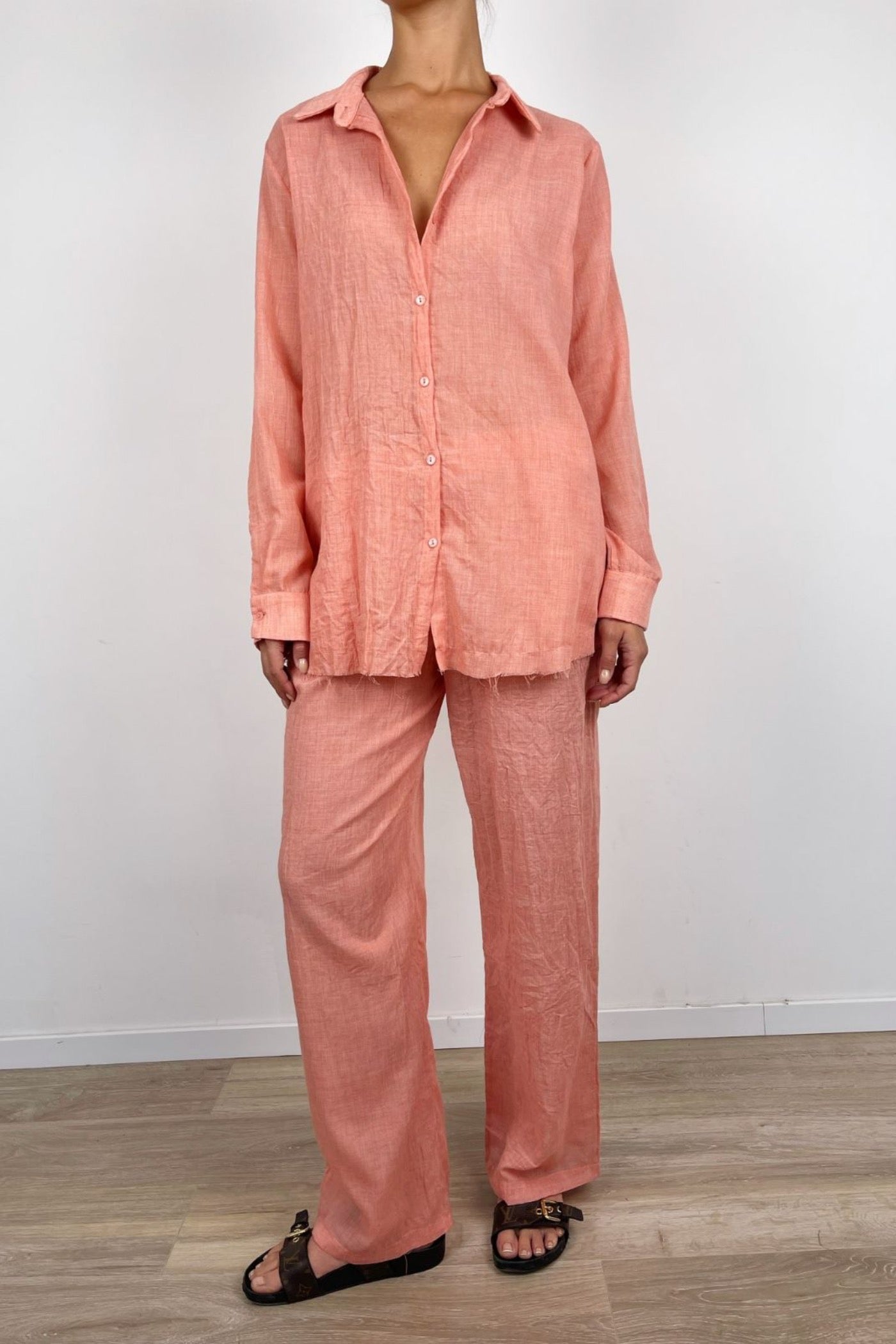 חליפת ריזורט שקפקפה עם פאץ' - ITAY BRANDS