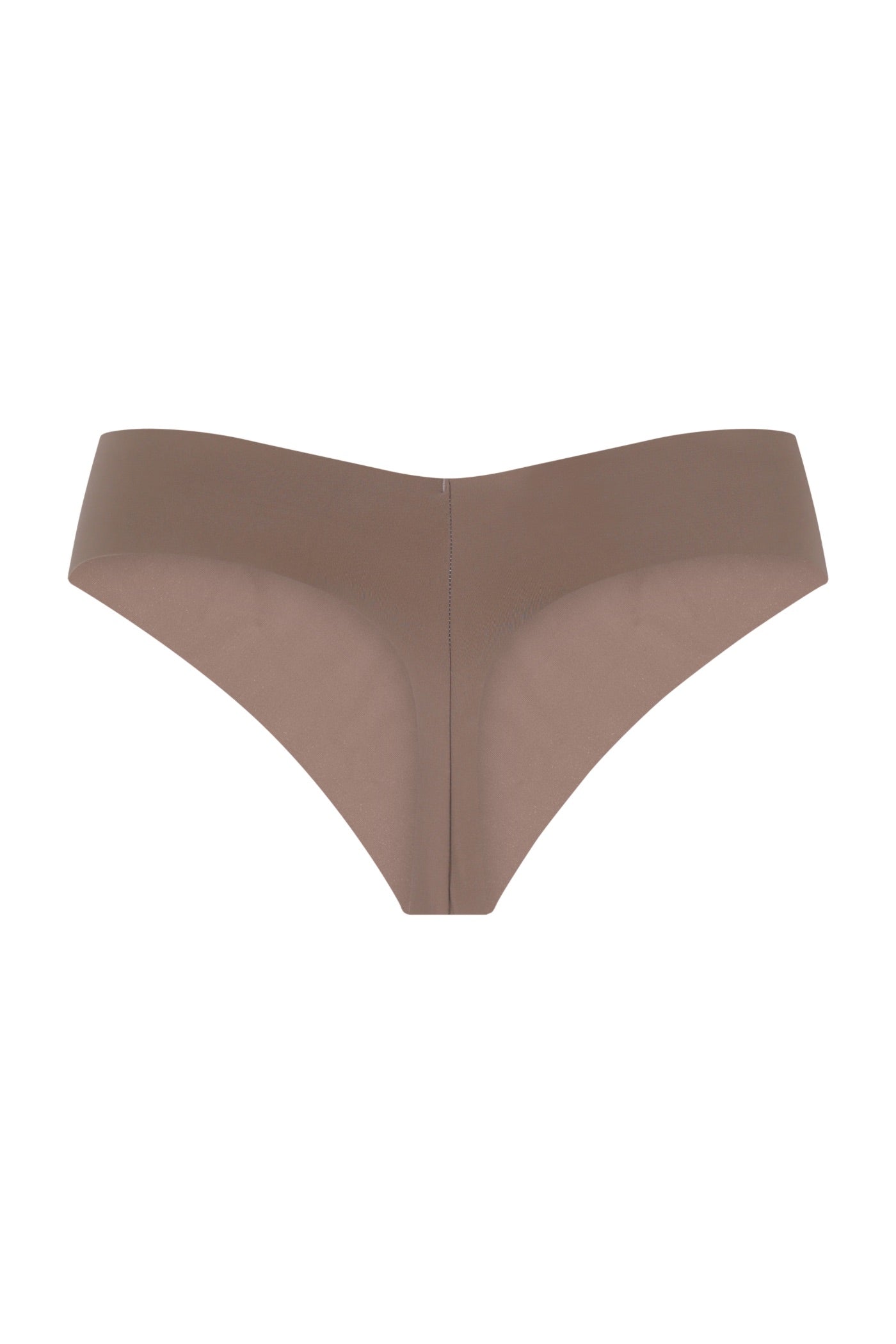 תחתון חוטיני NO SHOW - חום שוקולד - ITAY BRANDS