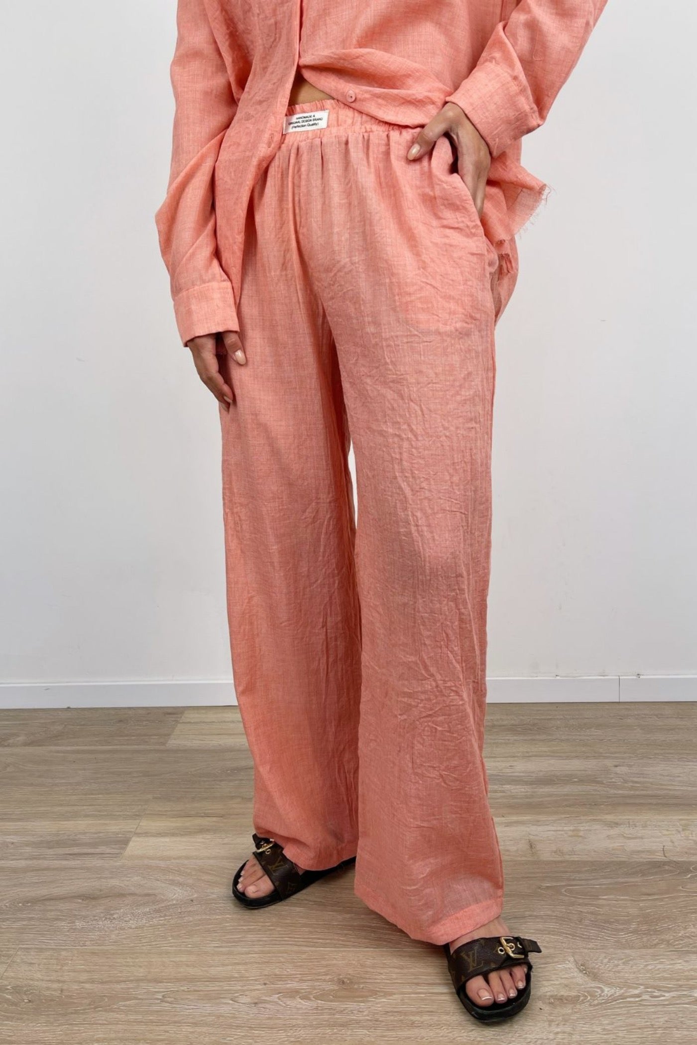 חליפת ריזורט שקפקפה עם פאץ' - ITAY BRANDS