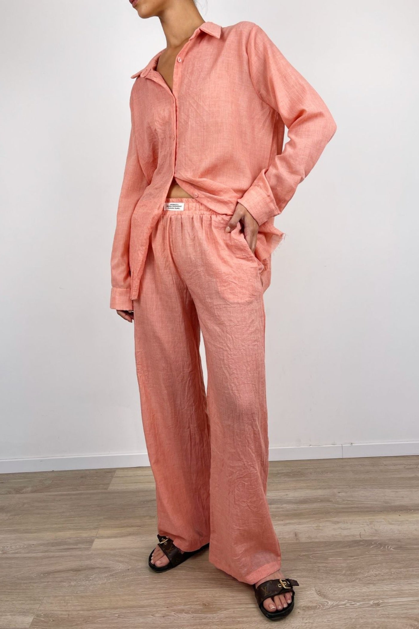 חליפת ריזורט שקפקפה עם פאץ' - ITAY BRANDS