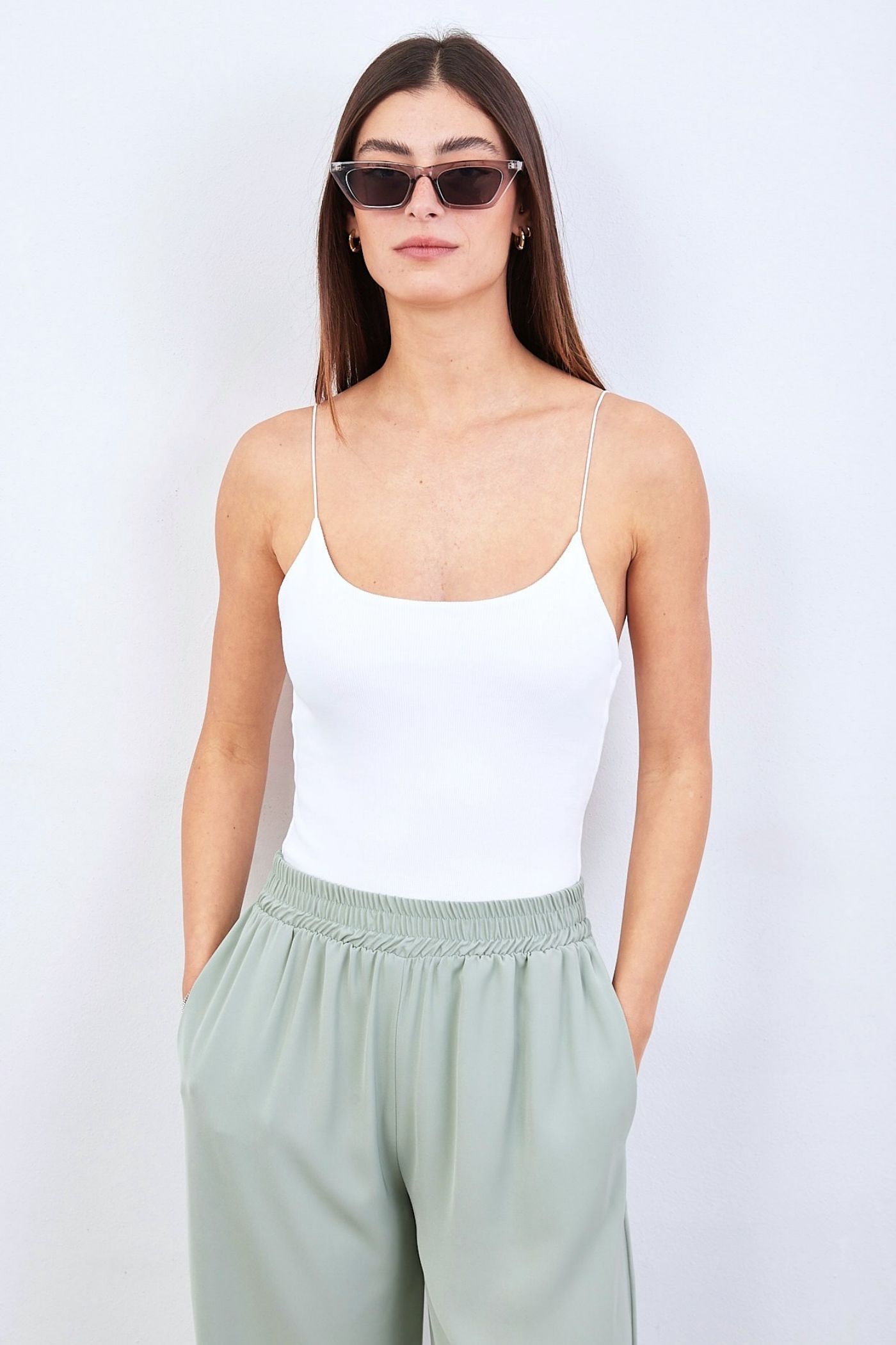 בגד גוף עם כתפיות דקות - ITAY BRANDS