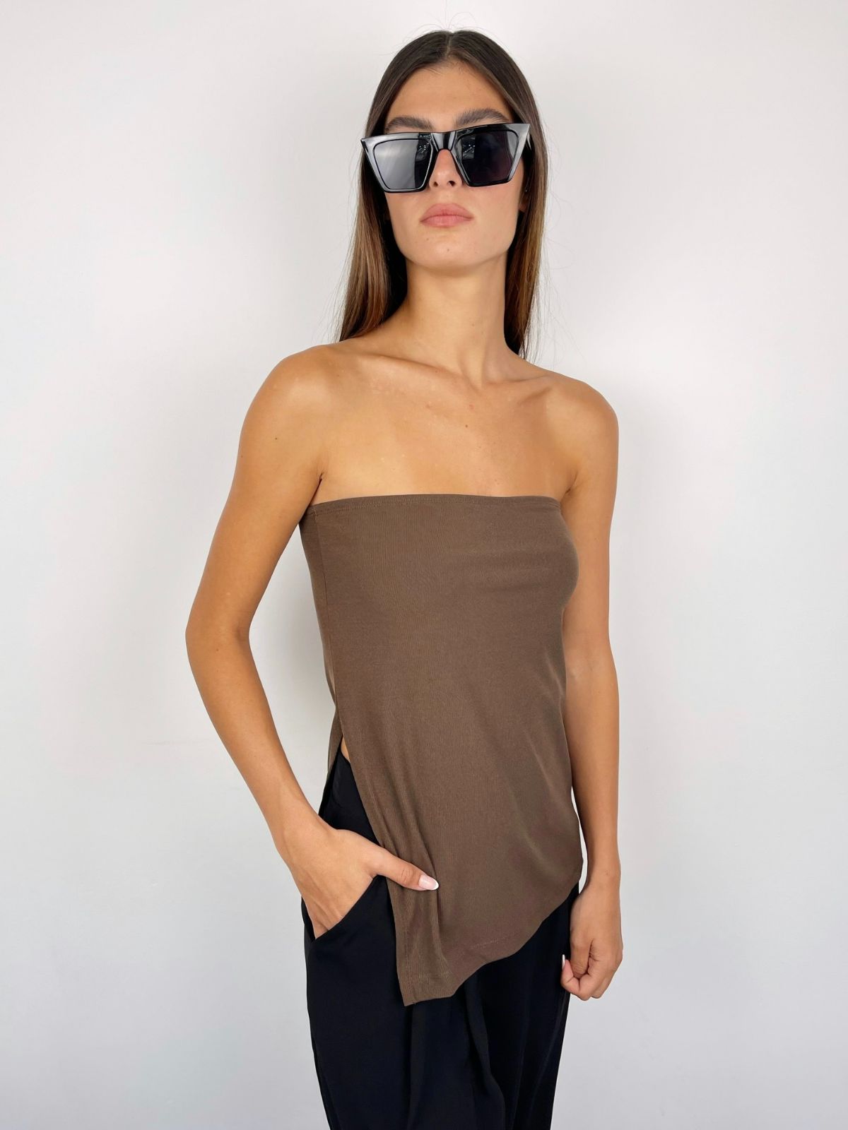 טופ סטרפלס שסע - ITAY BRANDS