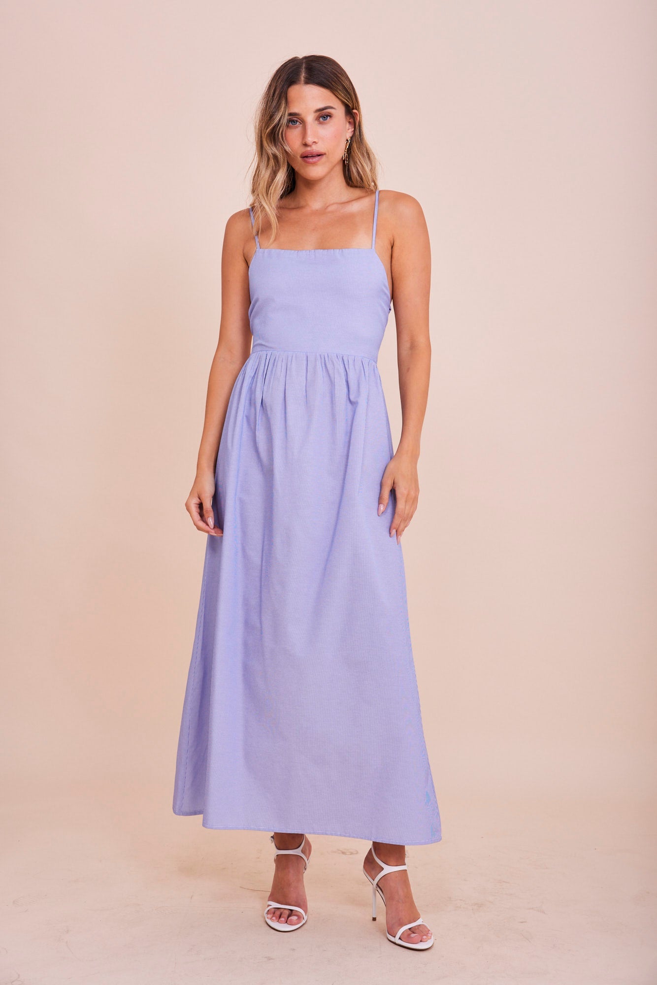 שמלה עם קשירות בגב - ITAY BRANDS