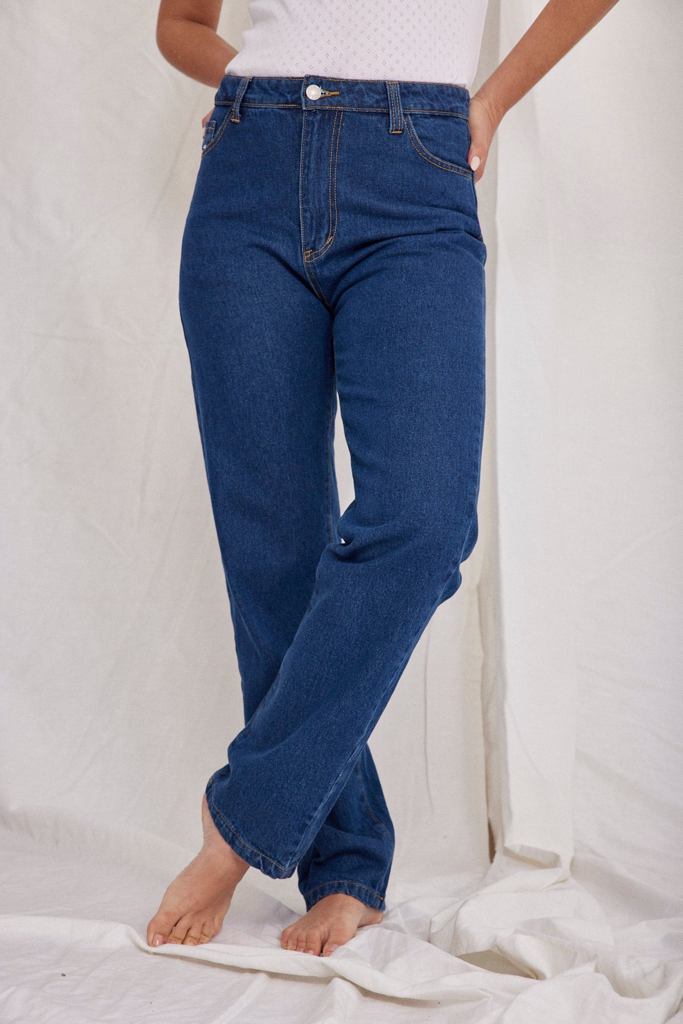 ג׳ינס ארוך בגזרת מאם - ITAY BRANDS