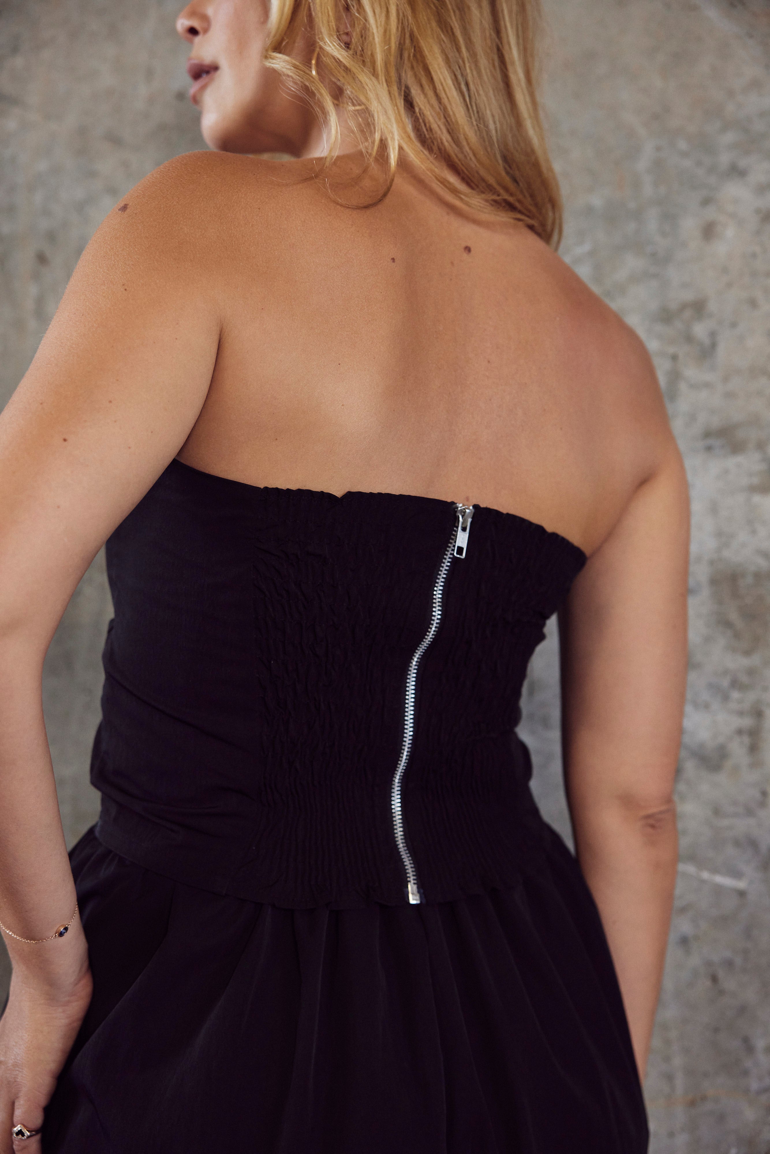 מחוך סטרפלס פרשוט - ITAY BRANDS