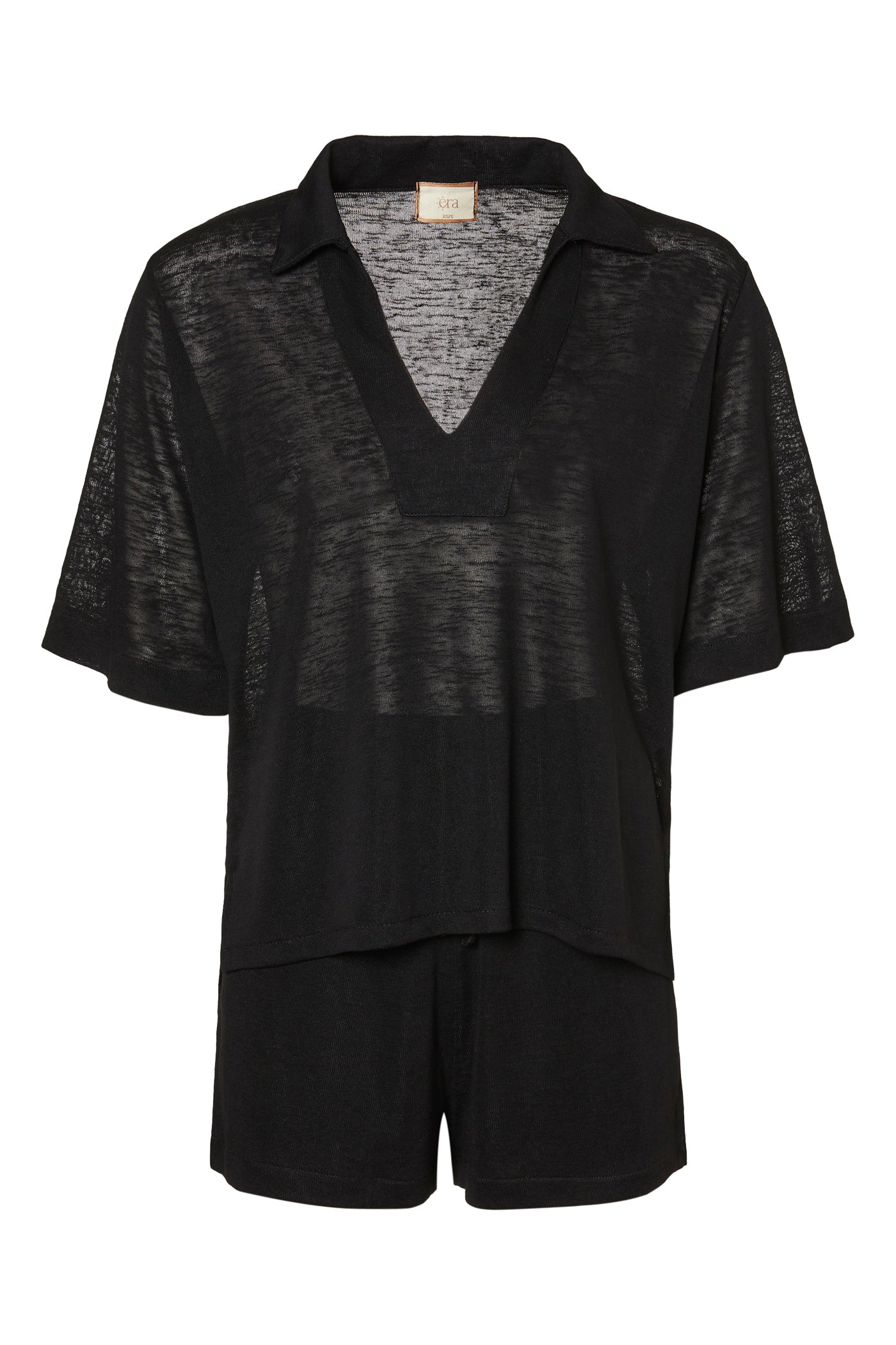 חליפה קצרה במראה פשתן - ITAY BRANDS