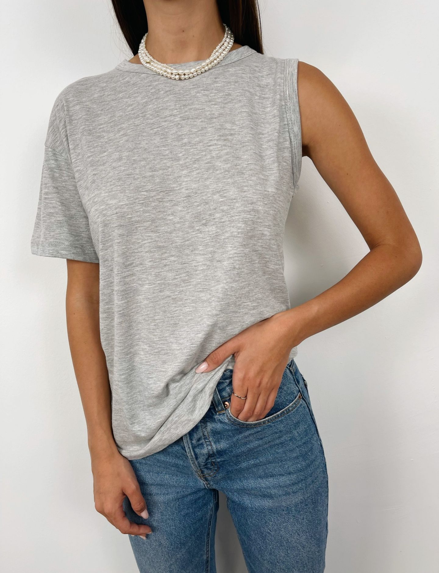 טי שרט א-סימטרית - ITAY BRANDS