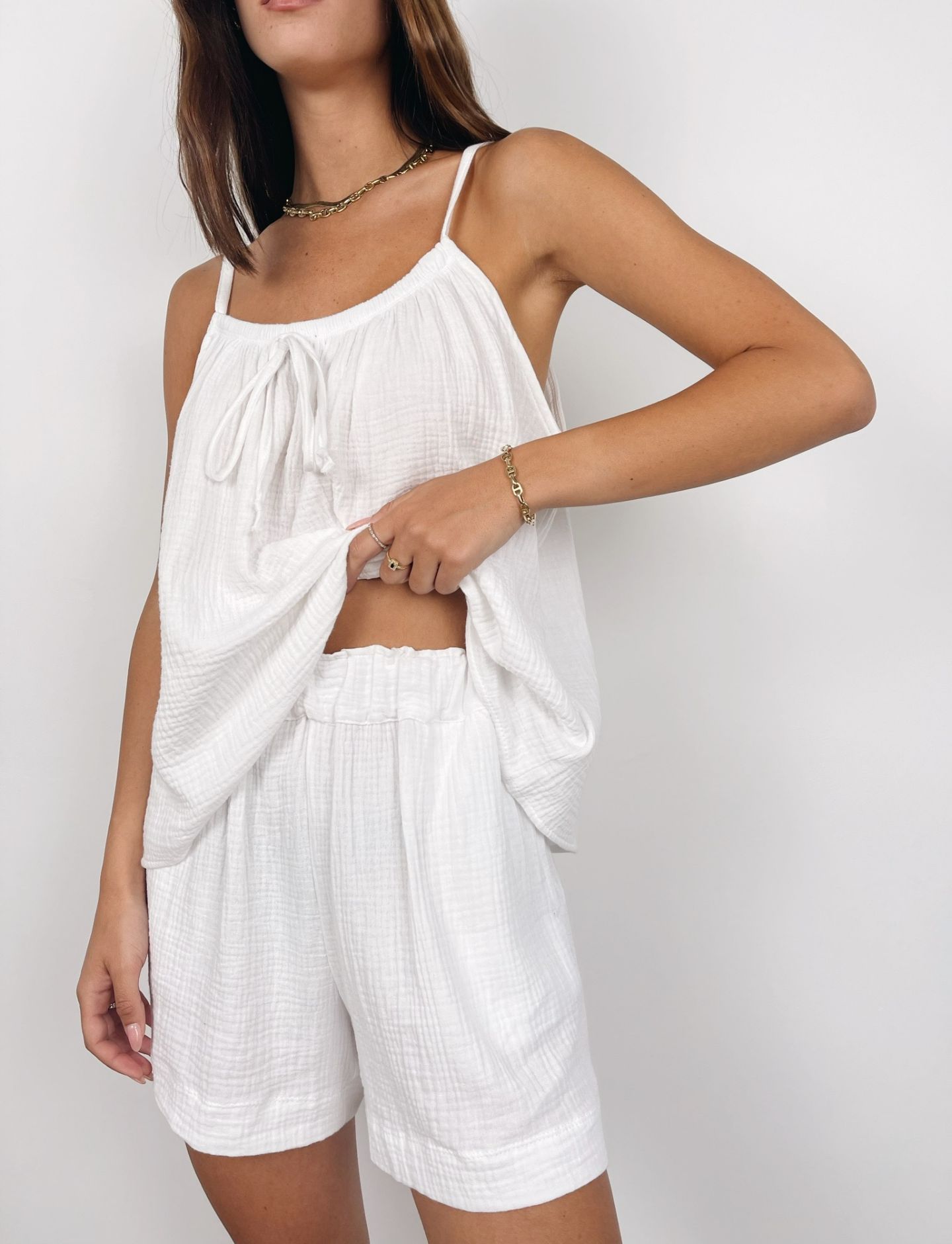 חליפת טטרה גופיה עם קשירה - ITAY BRANDS