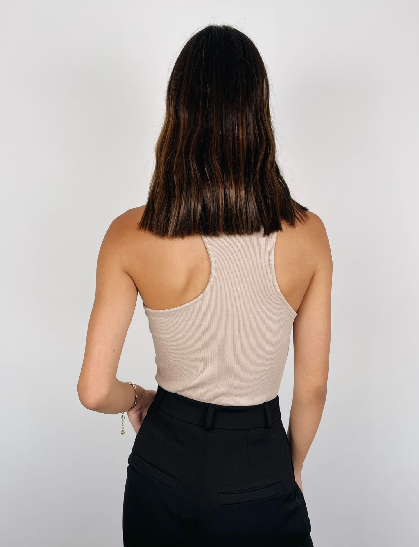 בגד גוף צווארון א-סימטרי - ITAY BRANDS