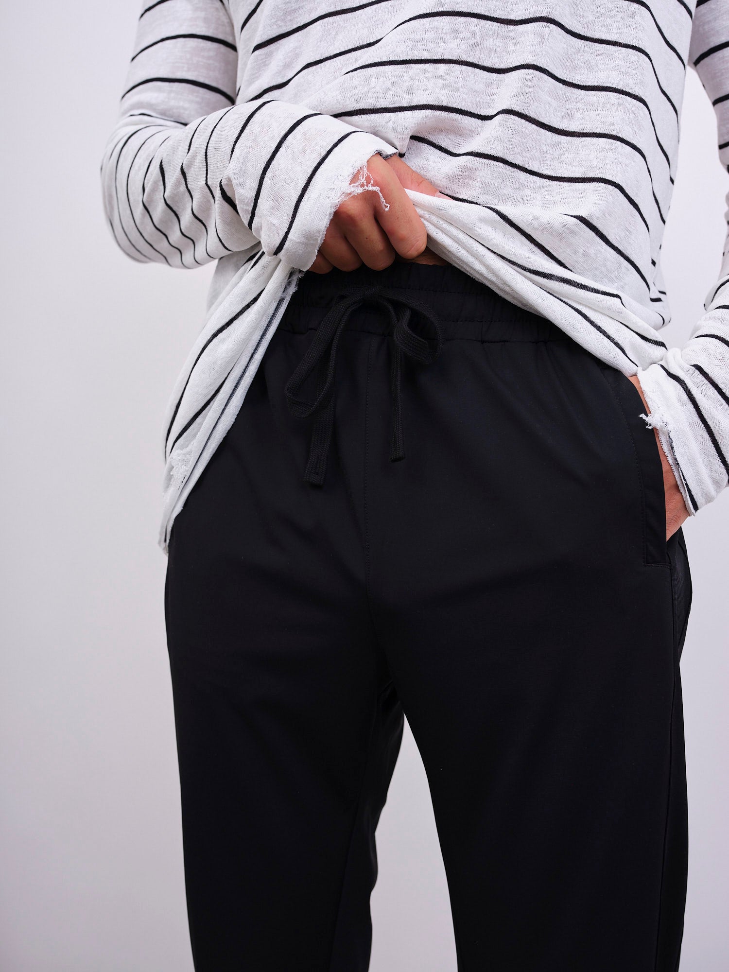 מכנסיים ארוכים מבד ניילון נמתח - ITAY BRANDS