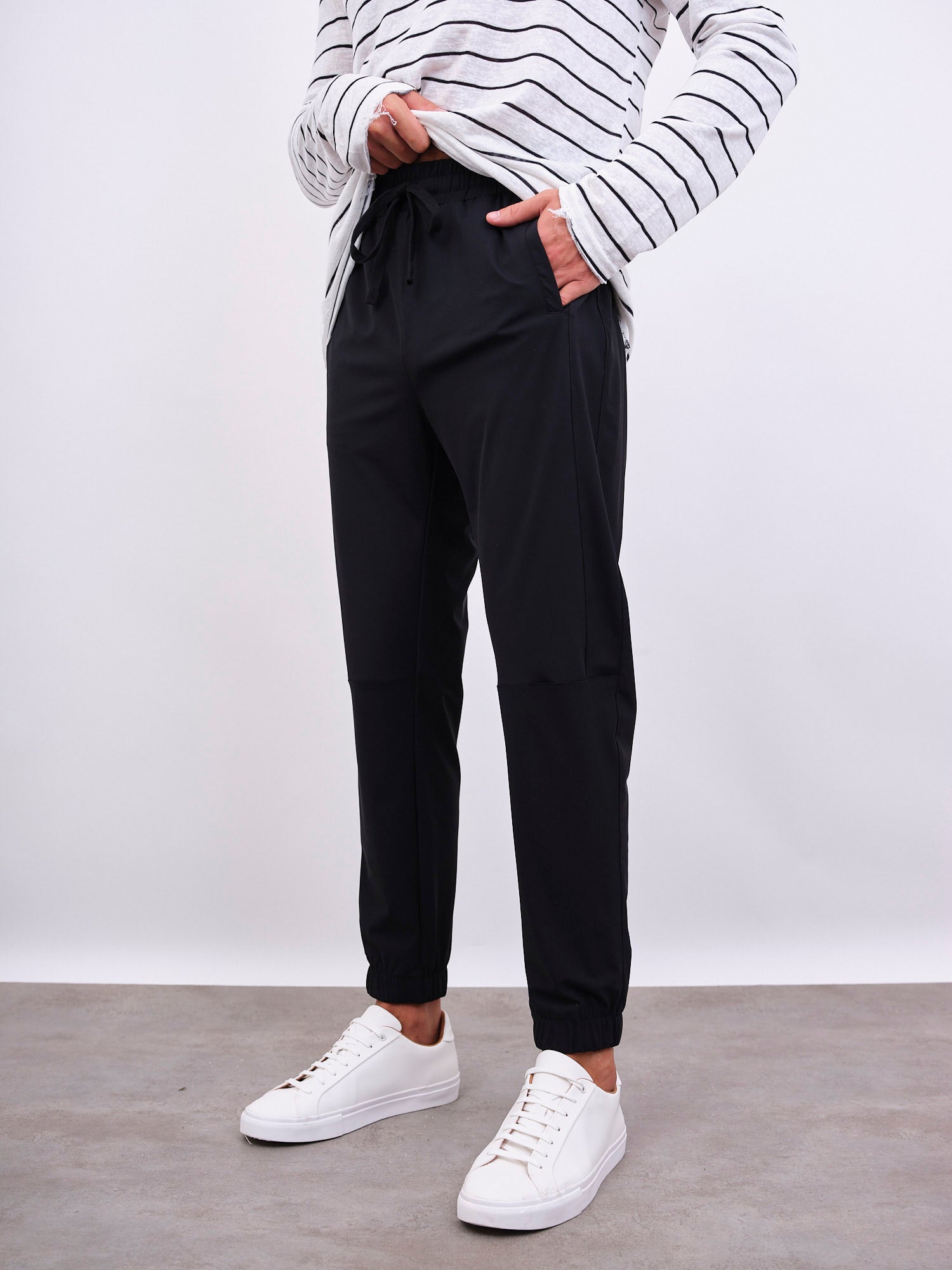 מכנסיים ארוכים מבד ניילון נמתח - ITAY BRANDS