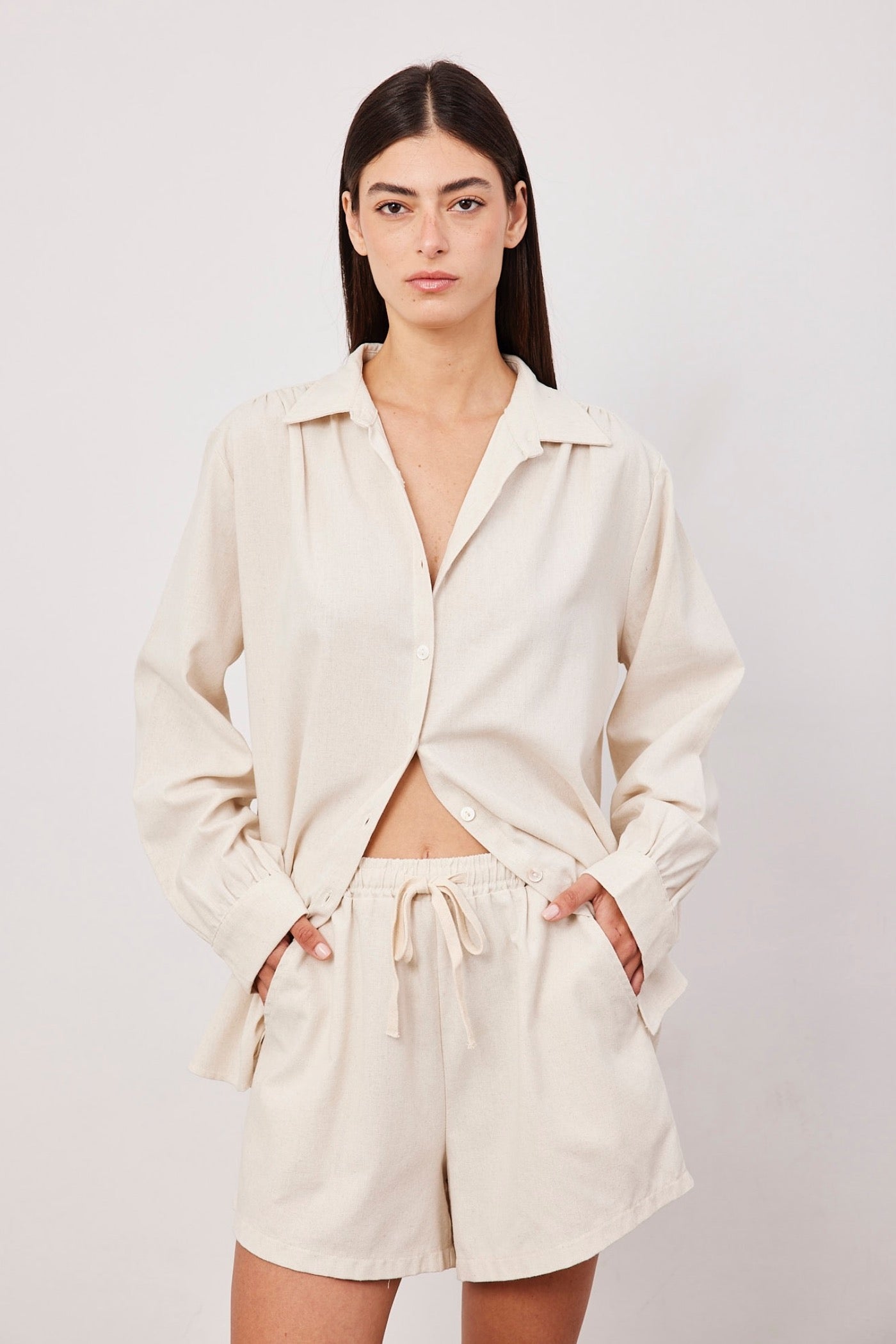 חליפת מעבר בשילוב פשתן - ITAY BRANDS