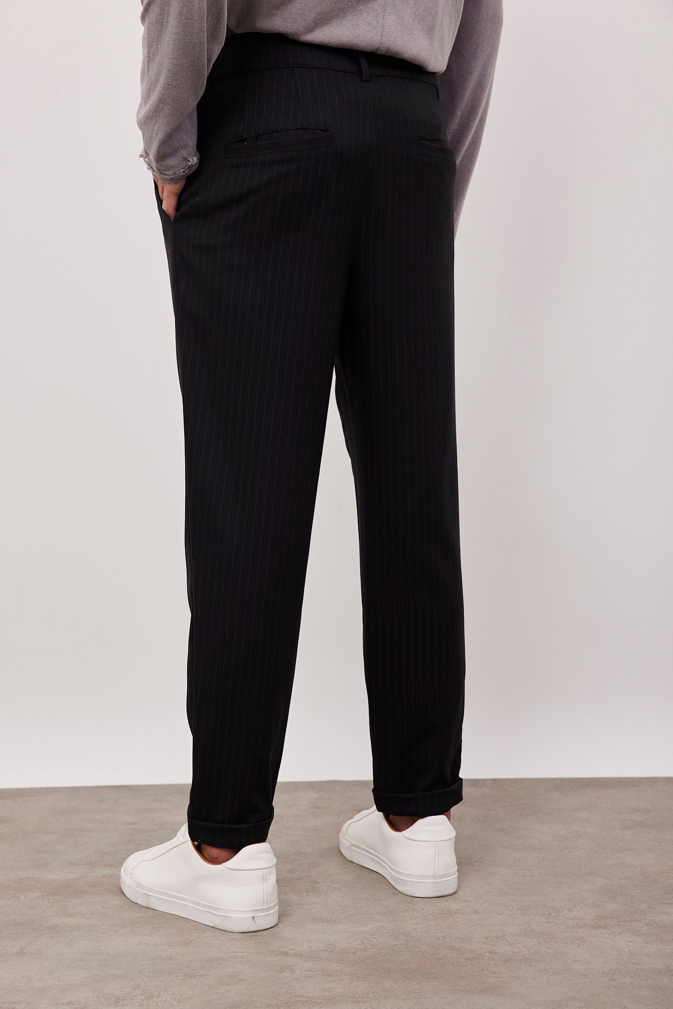 מכנסי פסים ארוכים מחוייטים - ITAY BRANDS