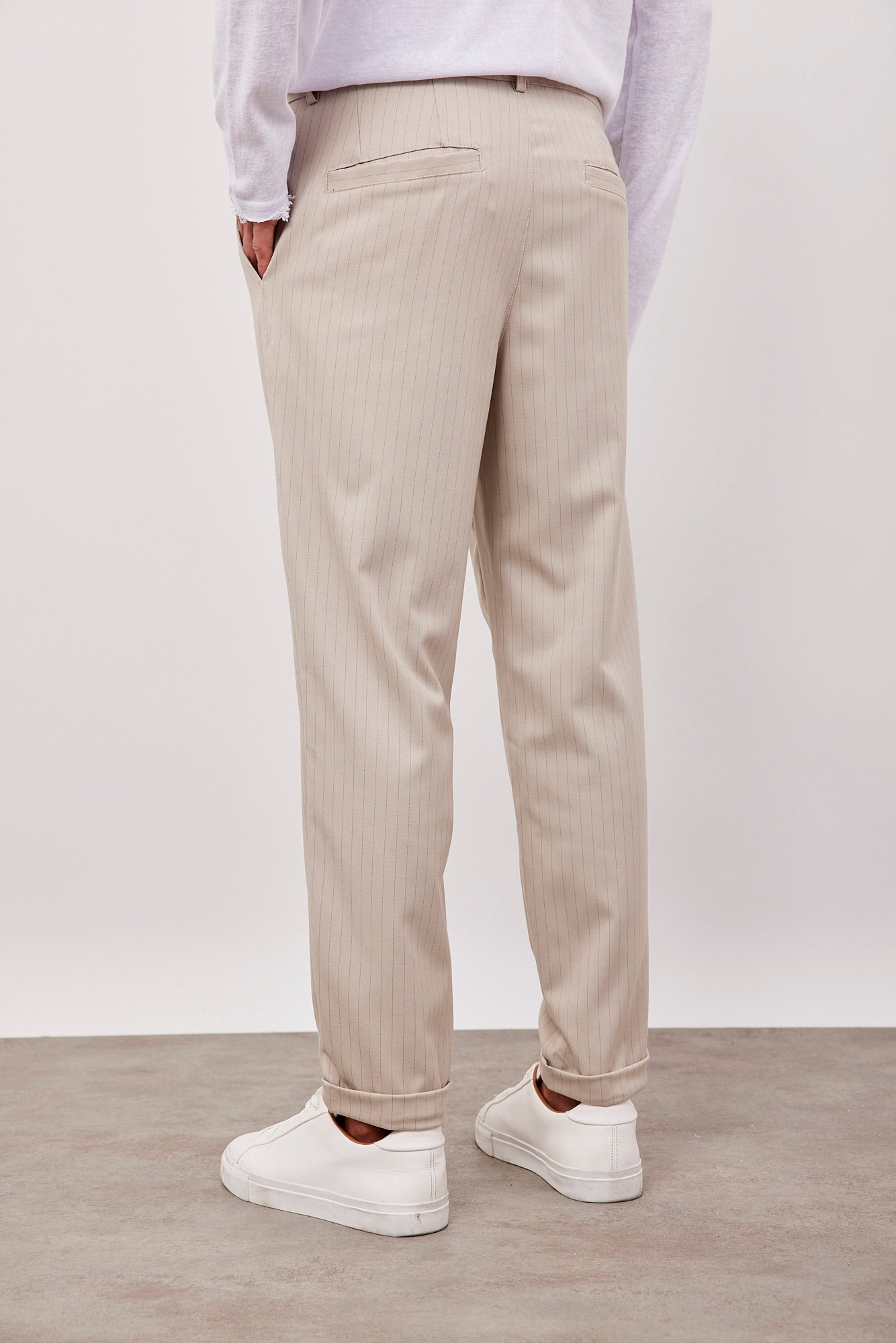 מכנסי פסים ארוכים מחוייטים - ITAY BRANDS