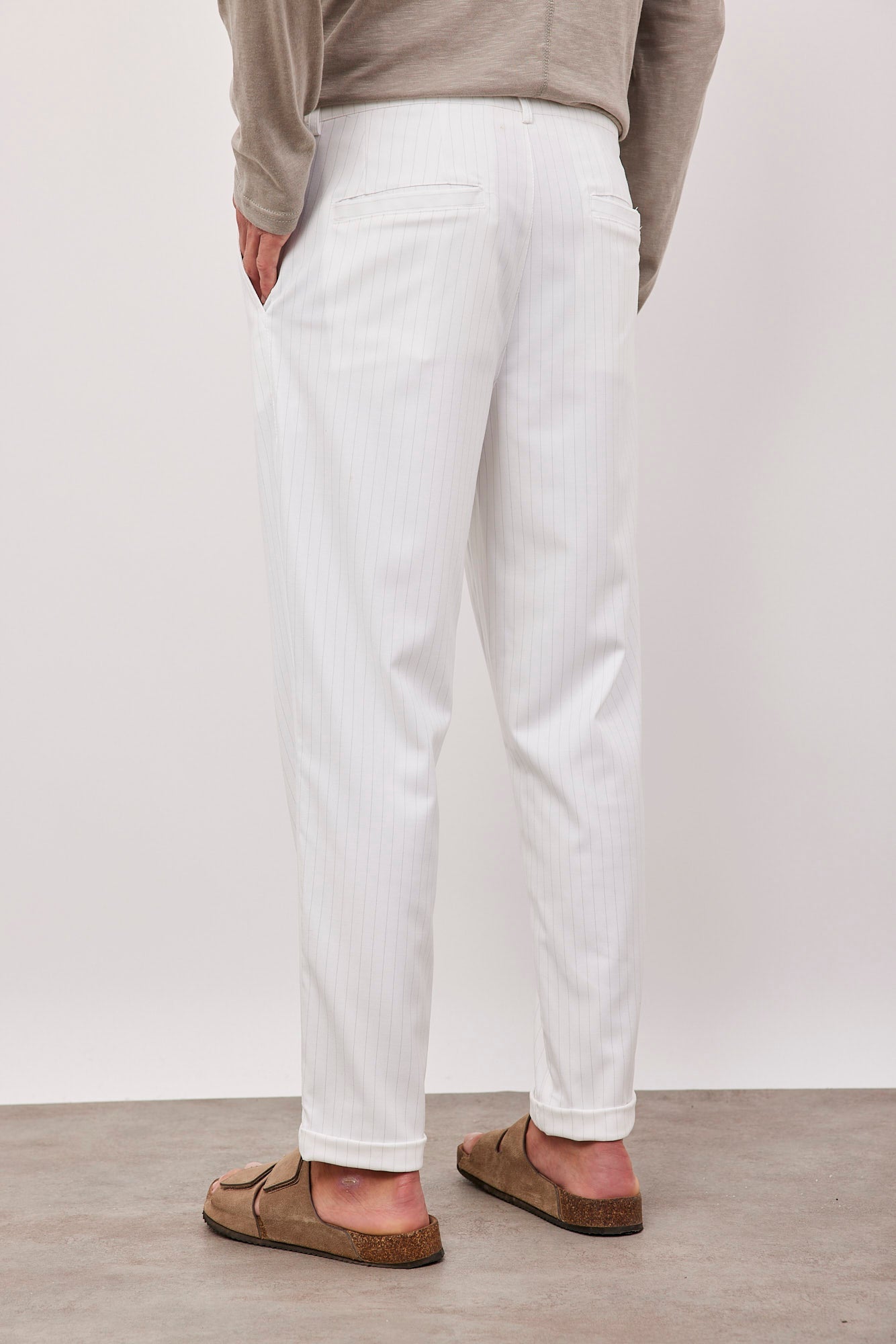 מכנסי פסים ארוכים מחוייטים - ITAY BRANDS