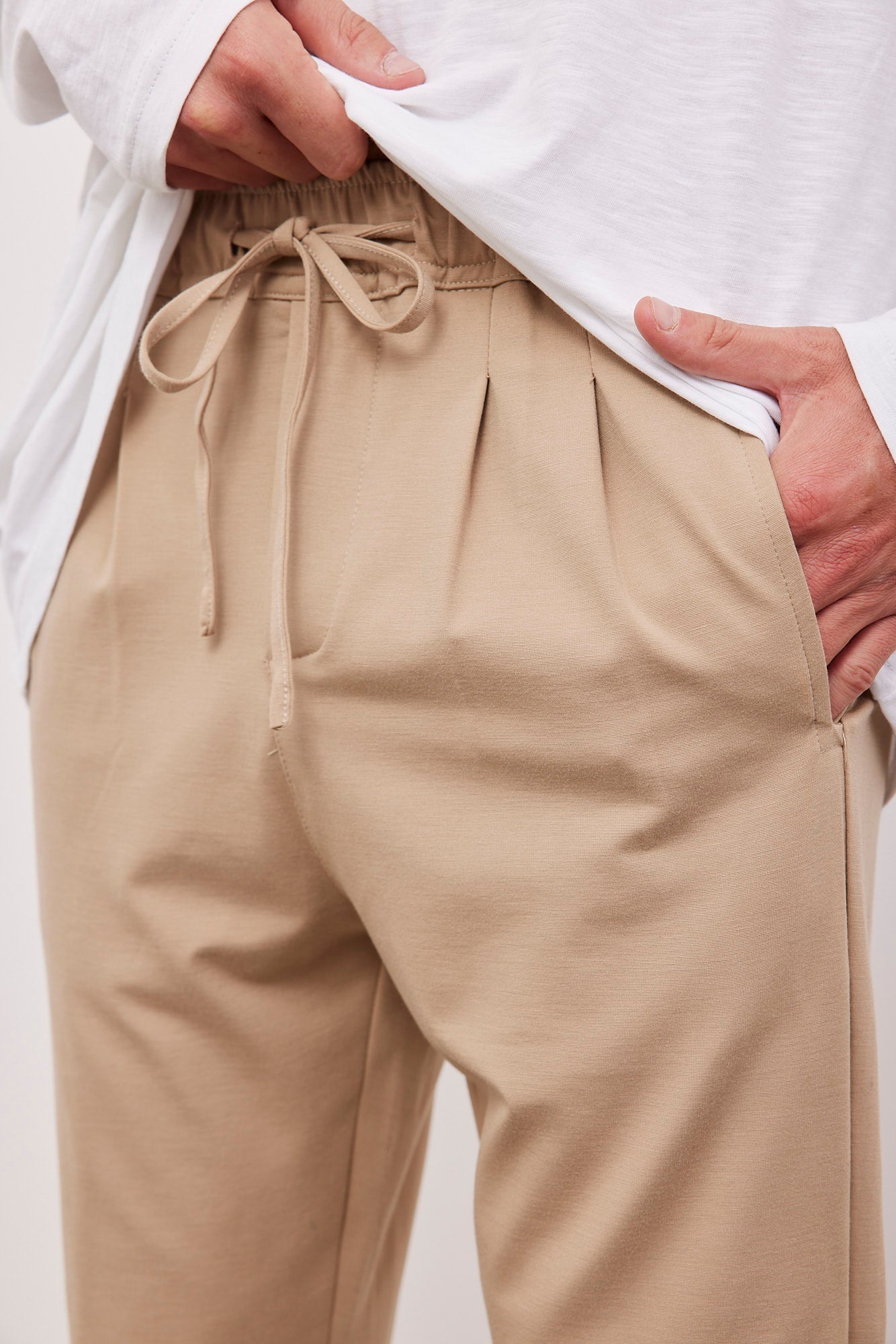 מכנסיים ארוכים עם תיפורים - ITAY BRANDS