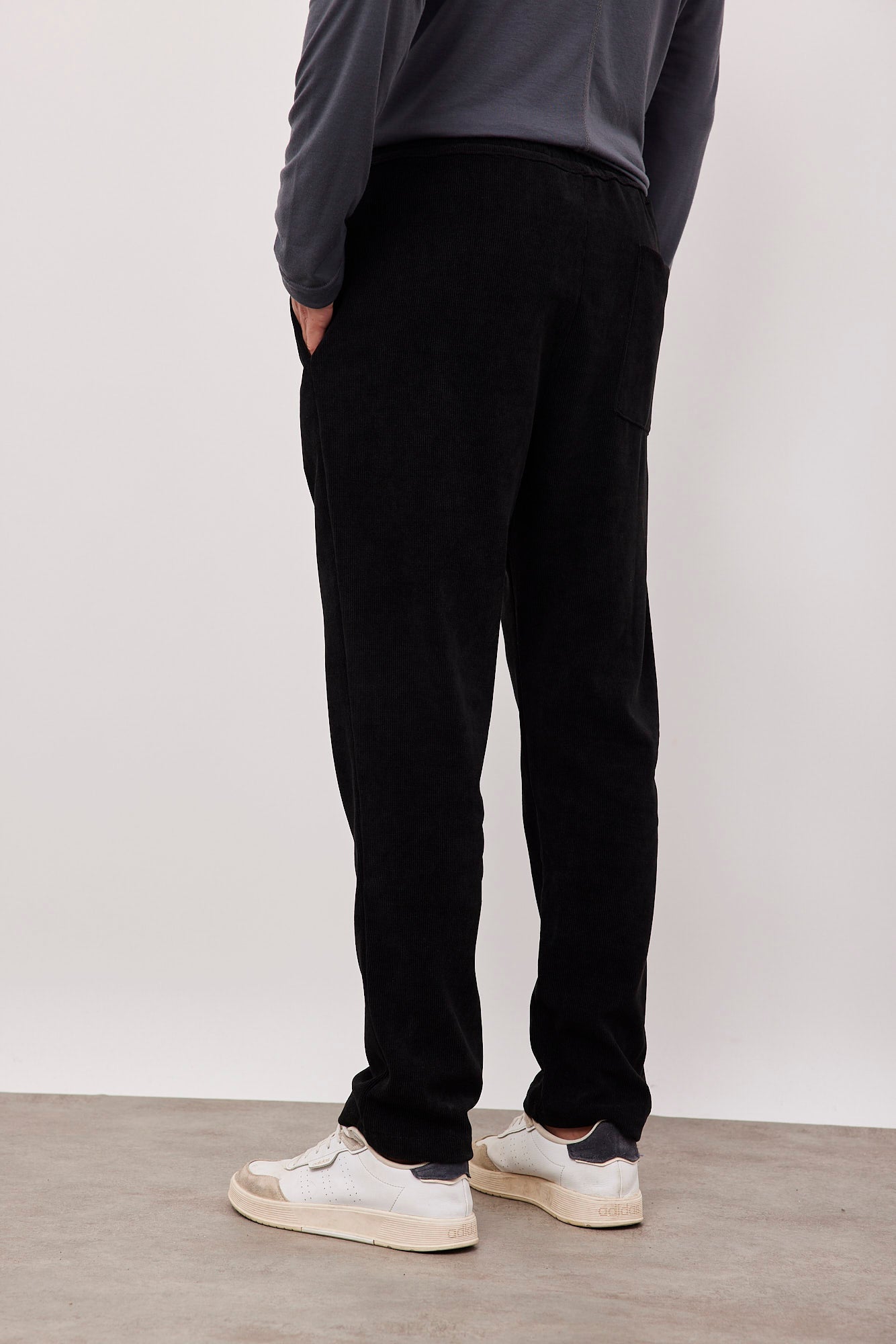 מכנסי קורדרוי ארוכים עם גומי - ITAY BRANDS