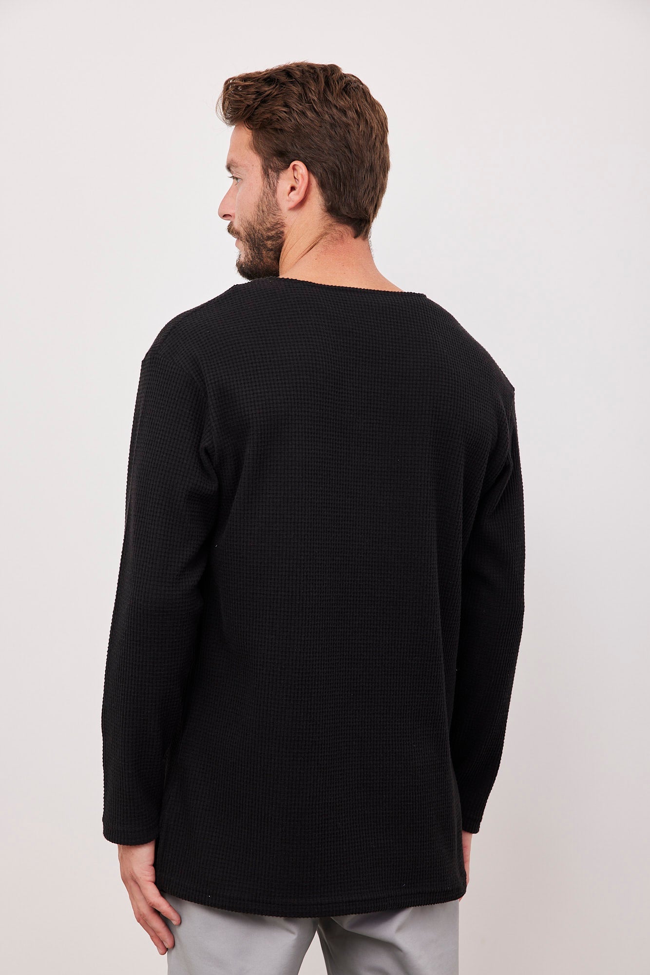 חולצת סריג פיקה במפתח עגול - ITAY BRANDS