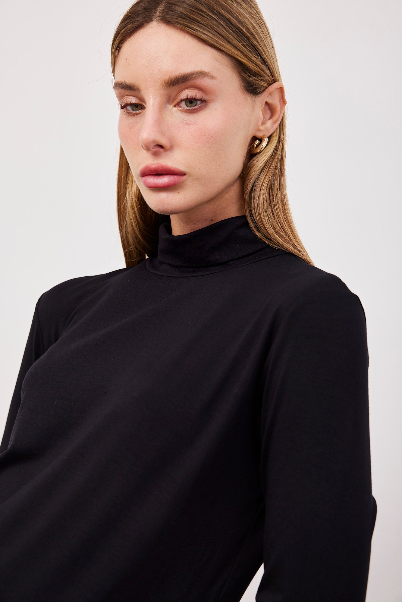 חולצת גולף ארוכה עם כיווצים - ITAY BRANDS