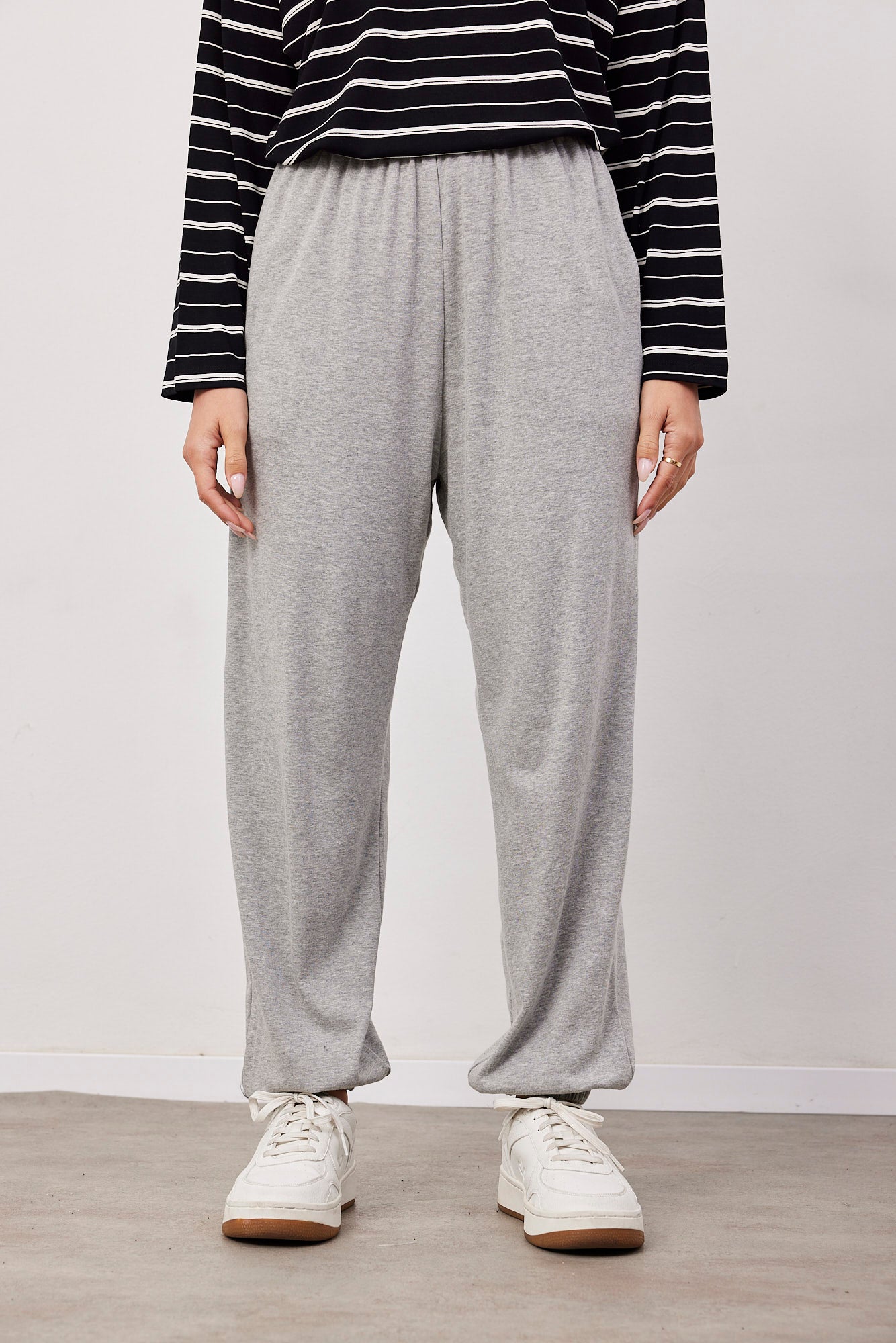 מכנסי לאונג׳ עם גומי - ITAY BRANDS