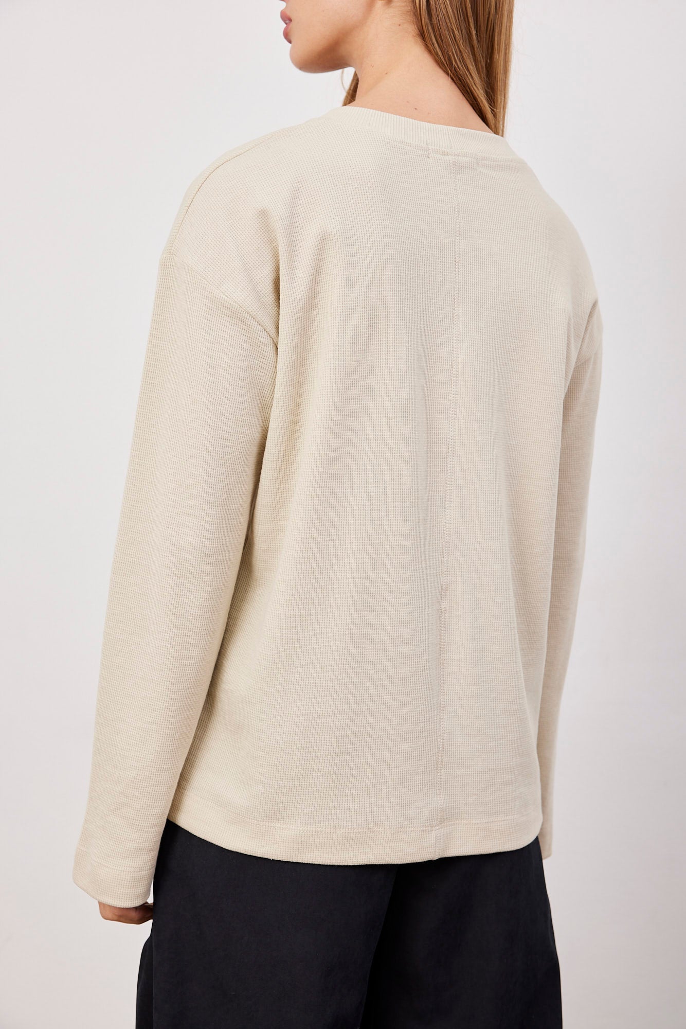 חולצה ארוכה וופל רך - ITAY BRANDS