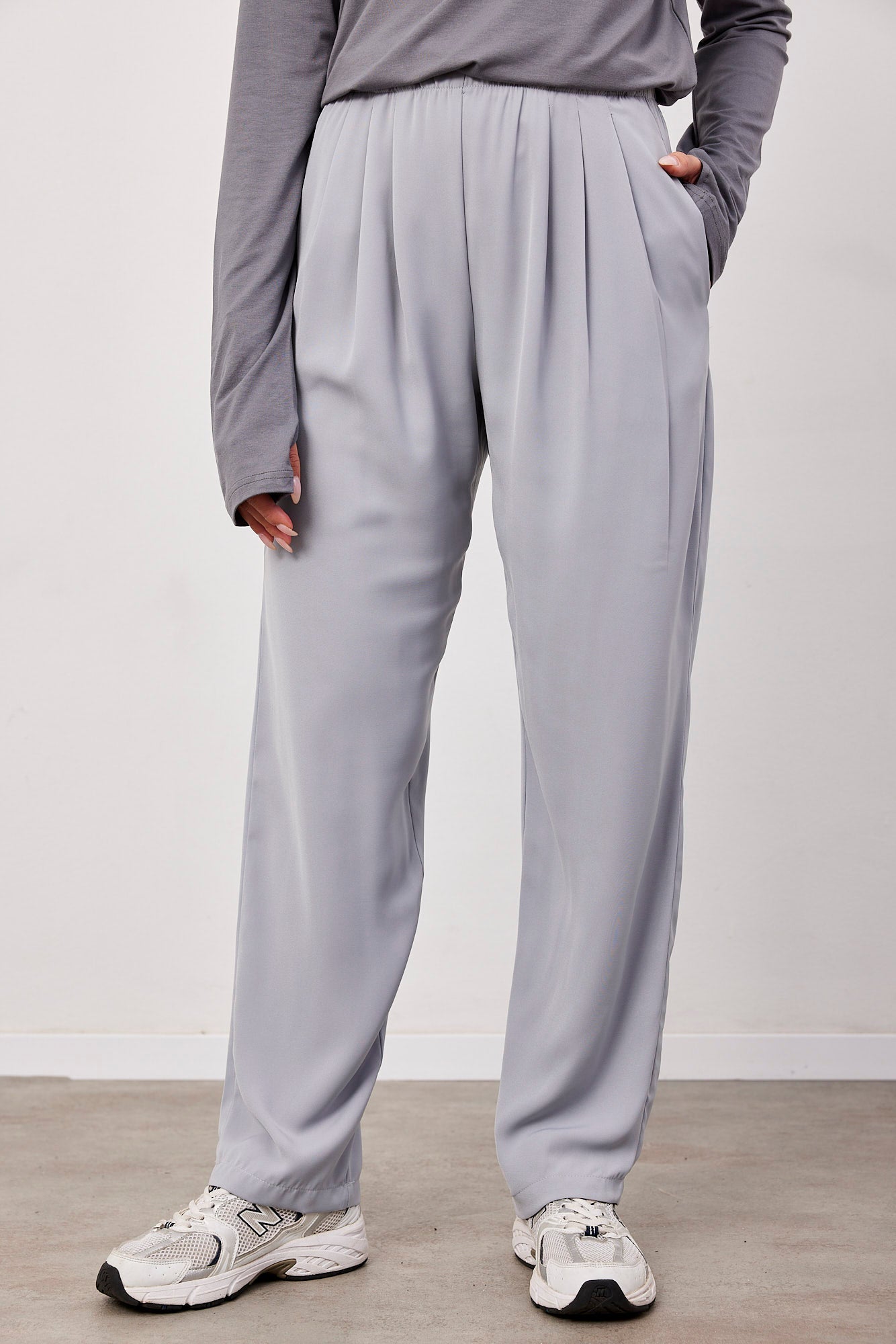 מכנסיים נשפכים עם כפלים - ITAY BRANDS