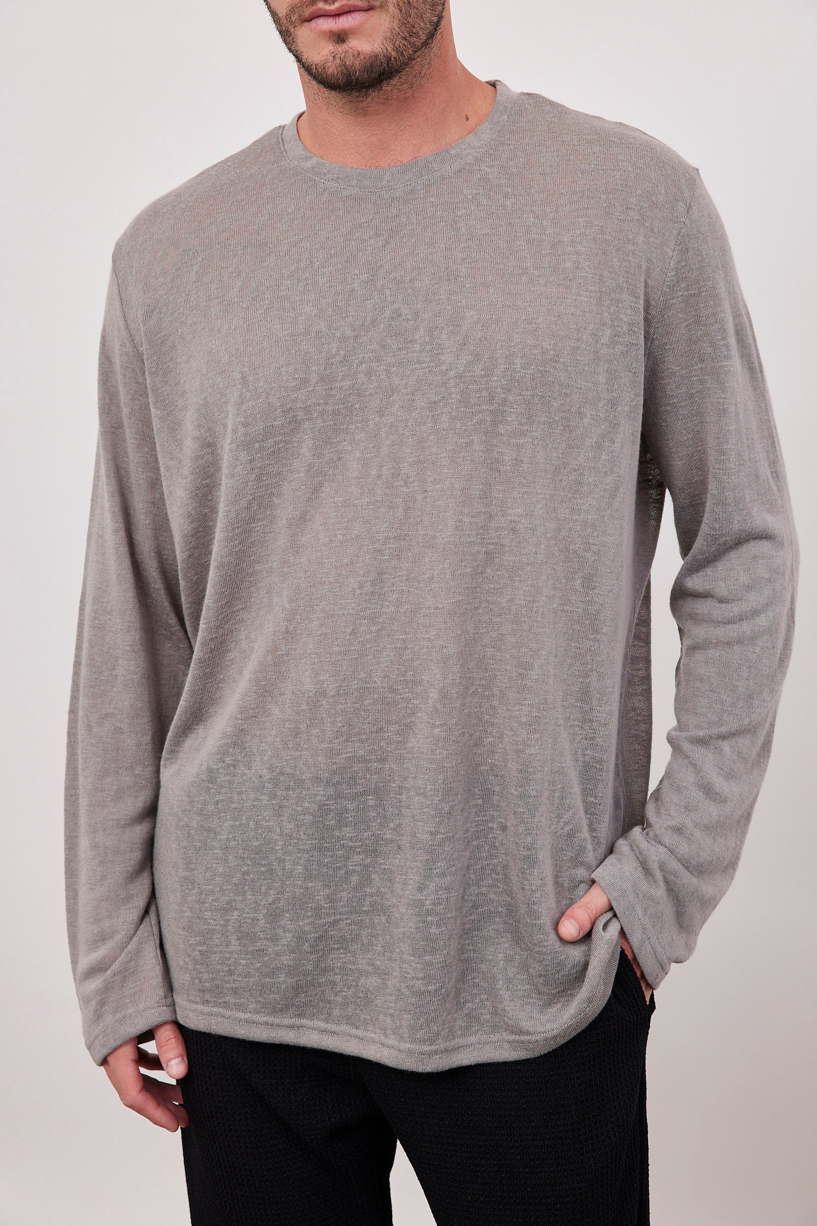 חולצה בטקסטורה גזרה רחבה