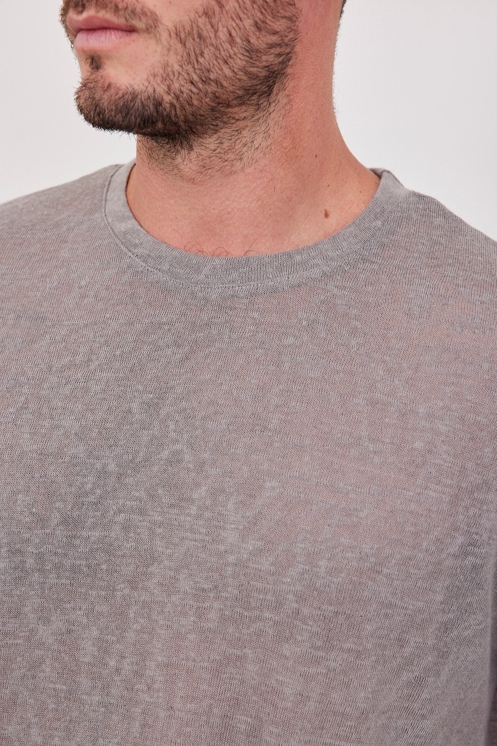 חולצה בטקסטורה גזרה רחבה