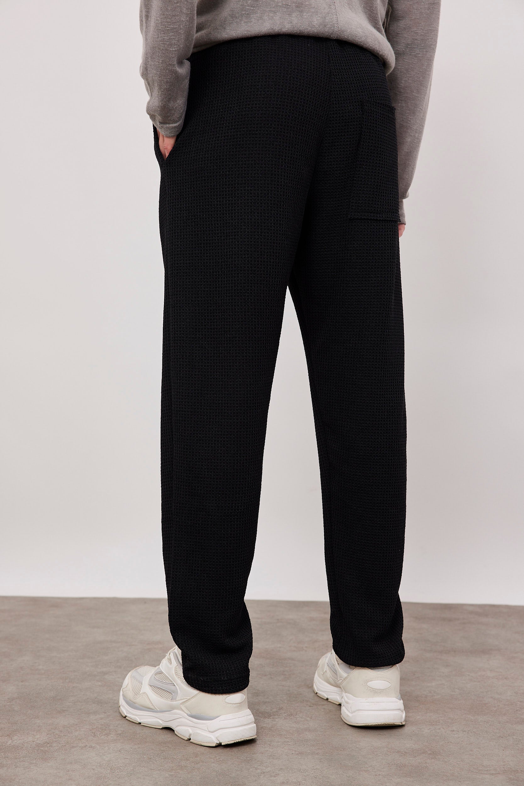 מכנסיים ארוכים בד וופל