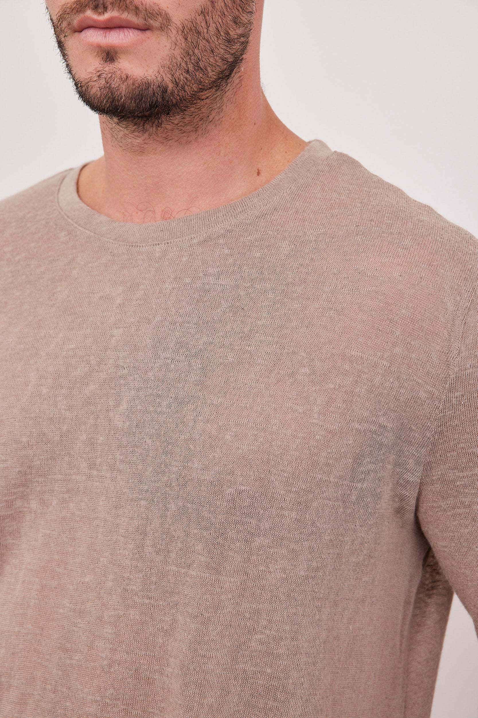 חולצה בטקסטורה גזרה רחבה