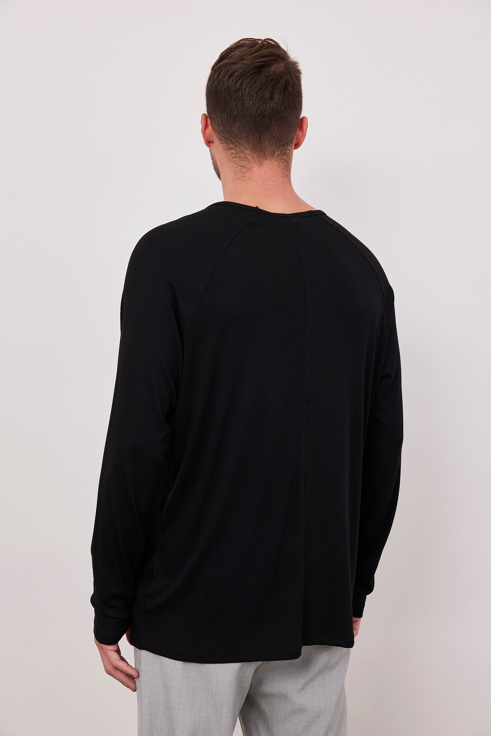 חולצה ארוכה מבד ריב