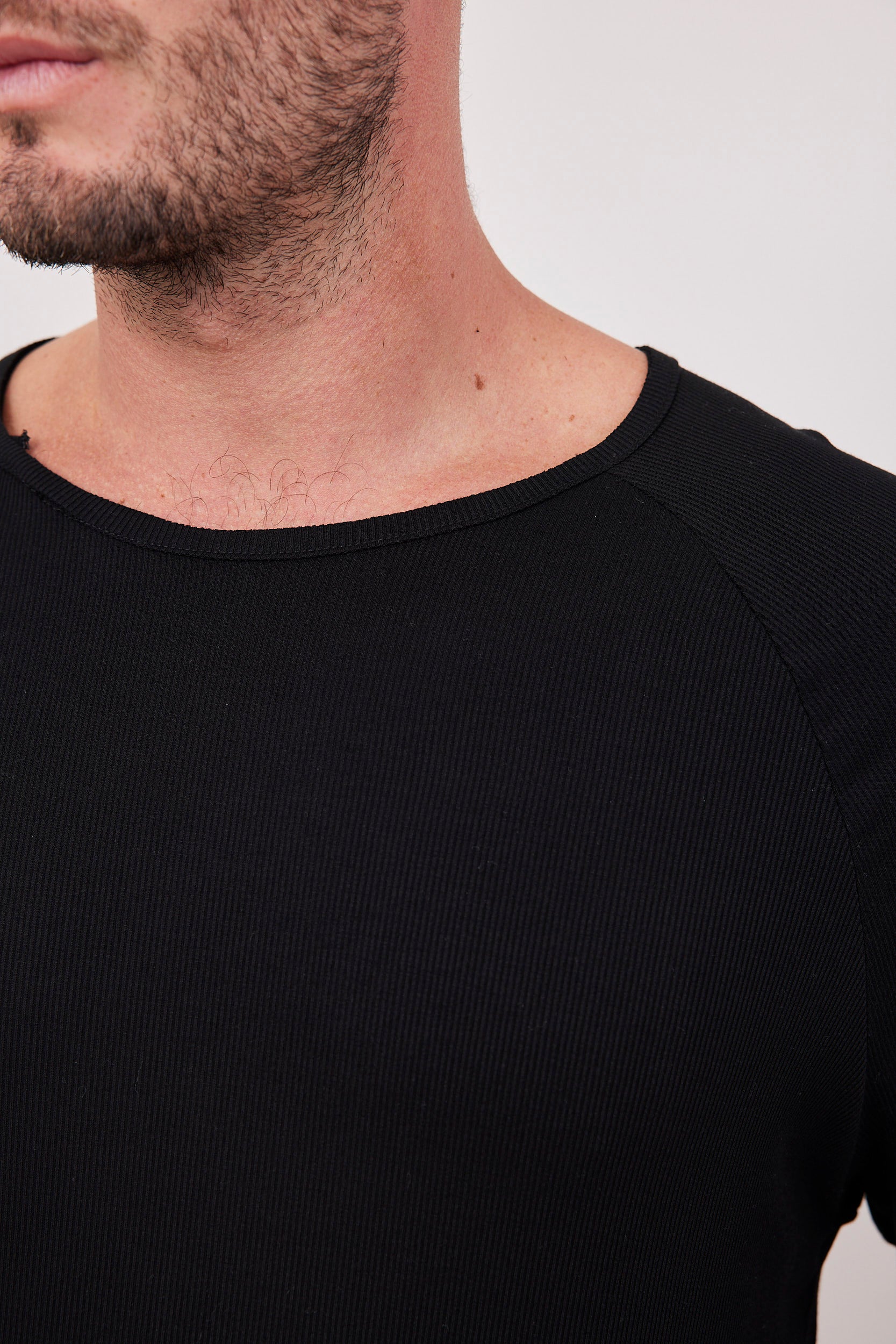 חולצה ארוכה מבד ריב