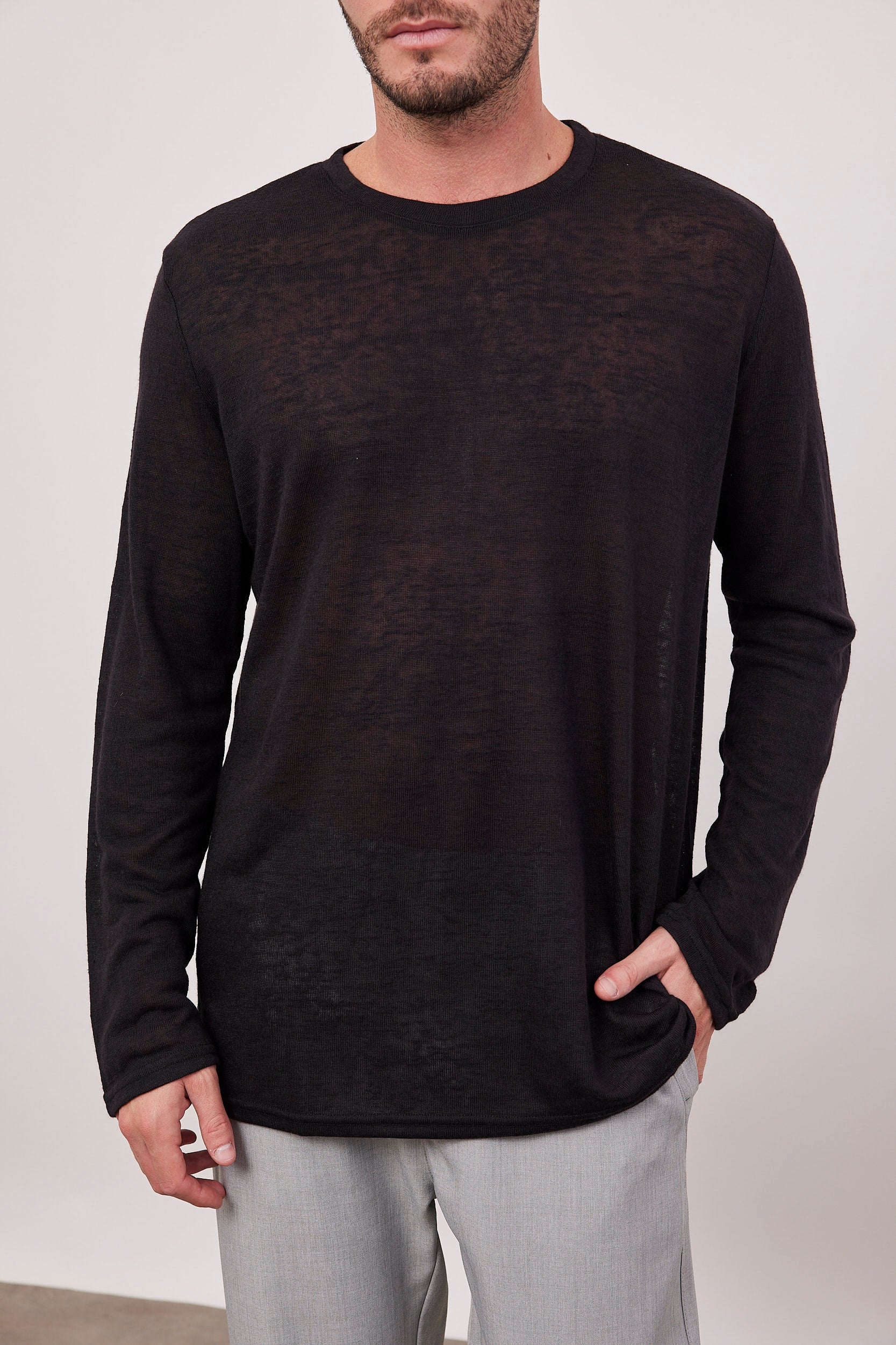 חולצה בטקסטורה גזרה רחבה