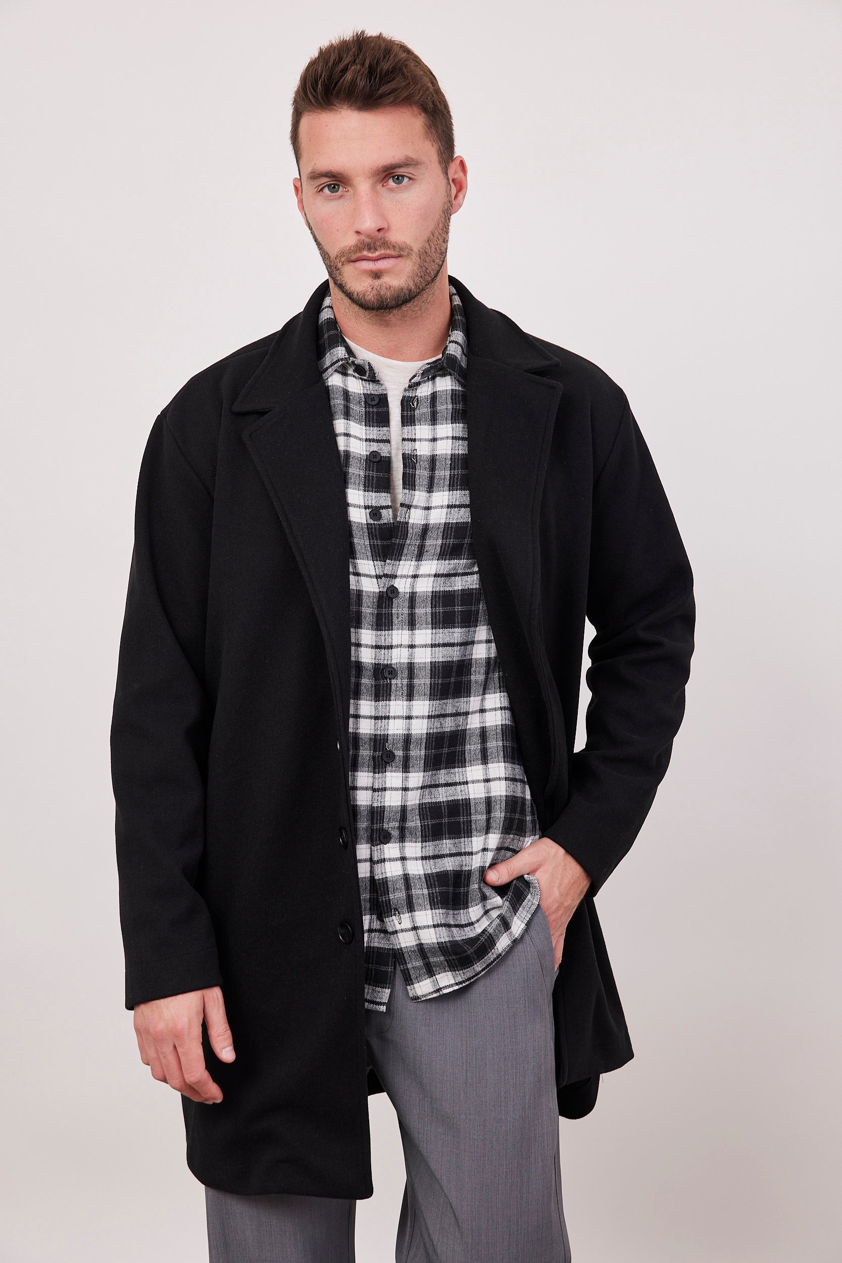 מעיל צמרירי ארוך