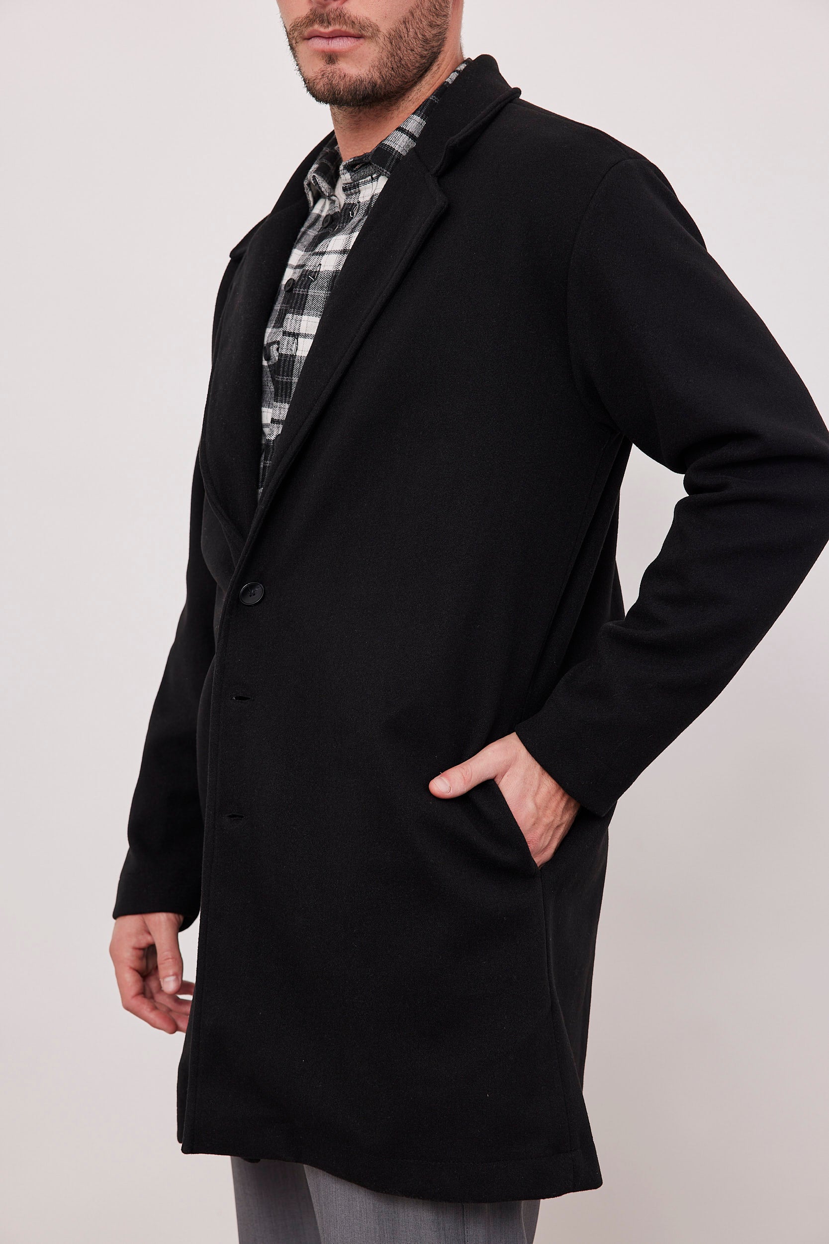 מעיל צמרירי ארוך