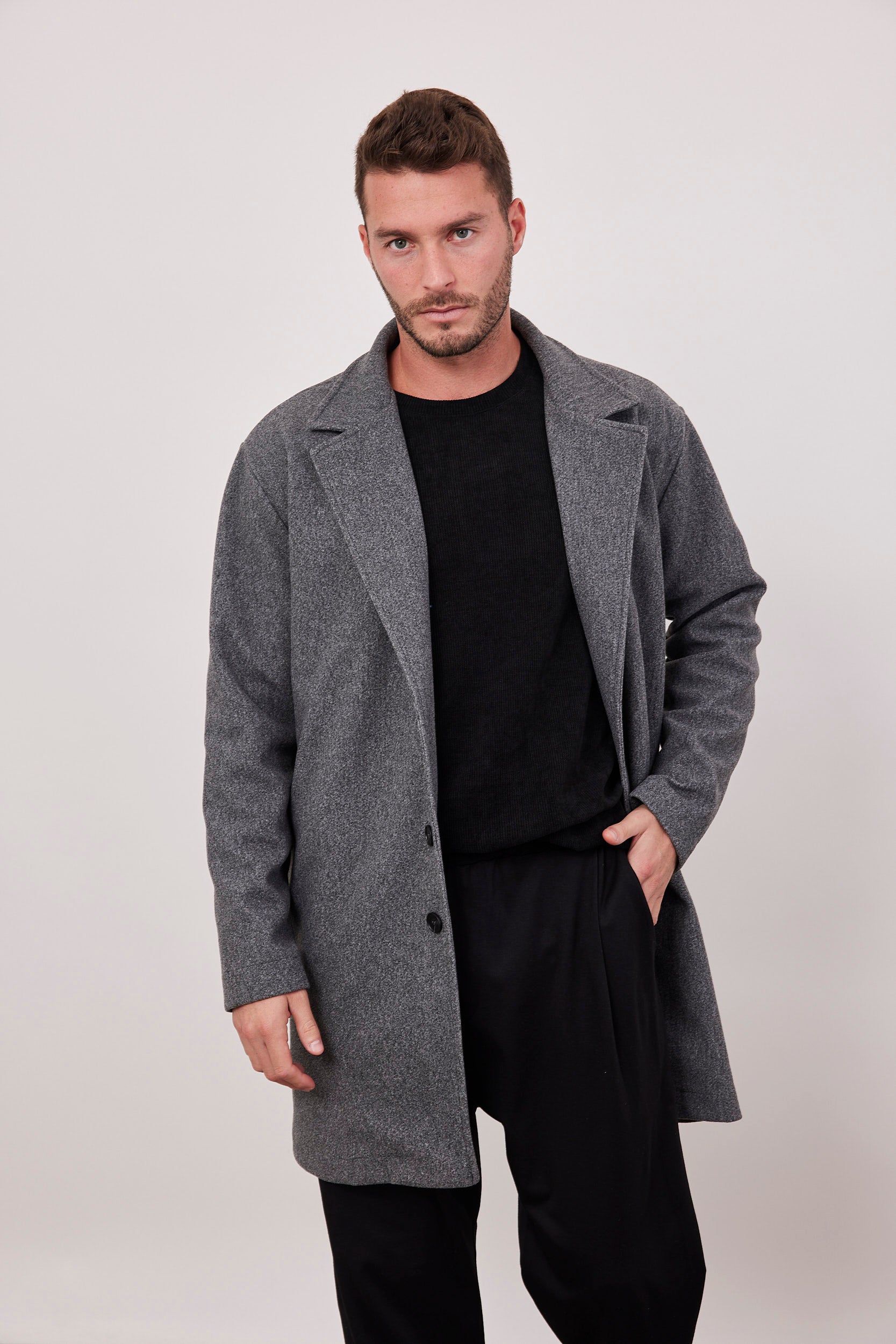 מעיל צמרירי ארוך