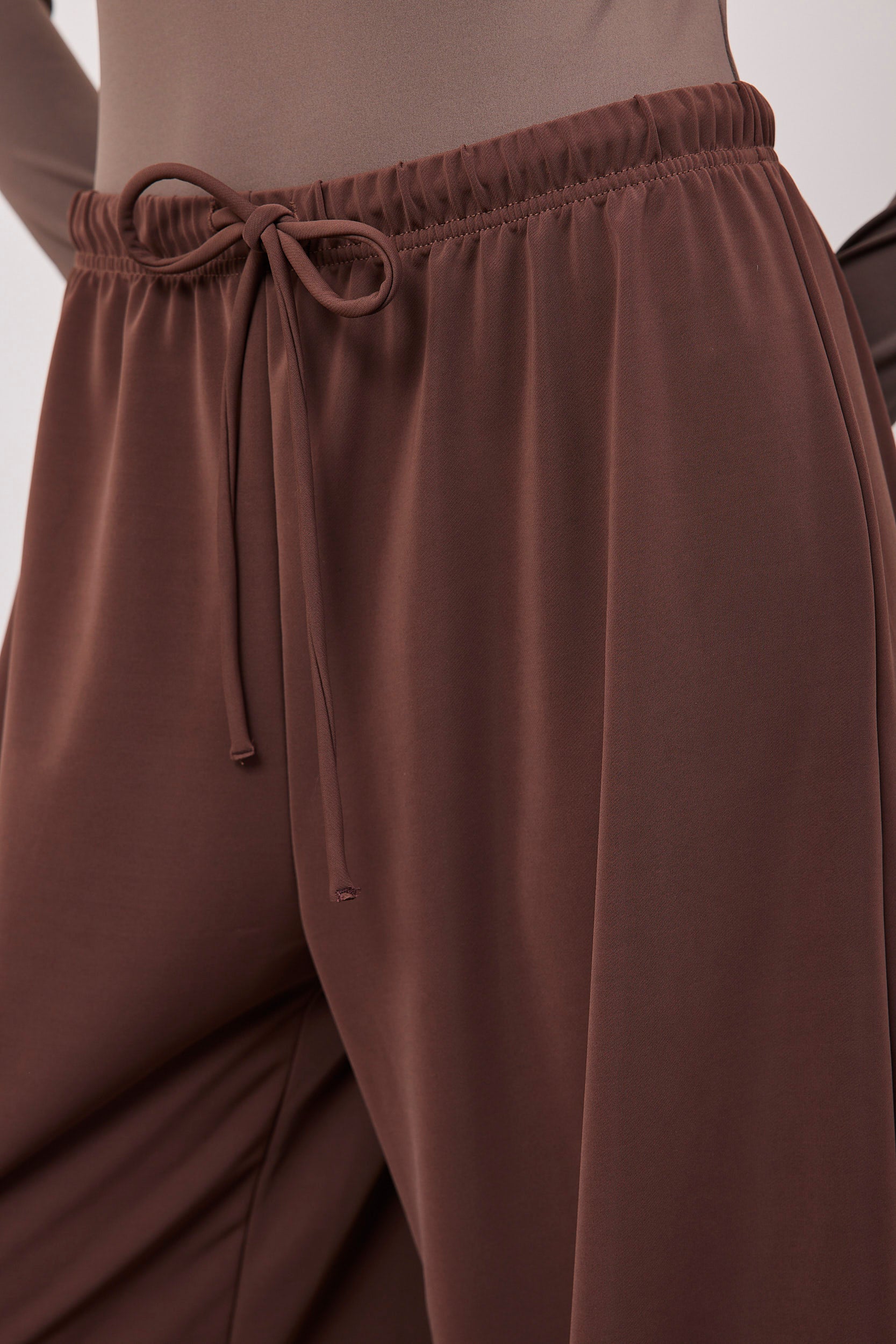 מכנסי בלון עם קשירה