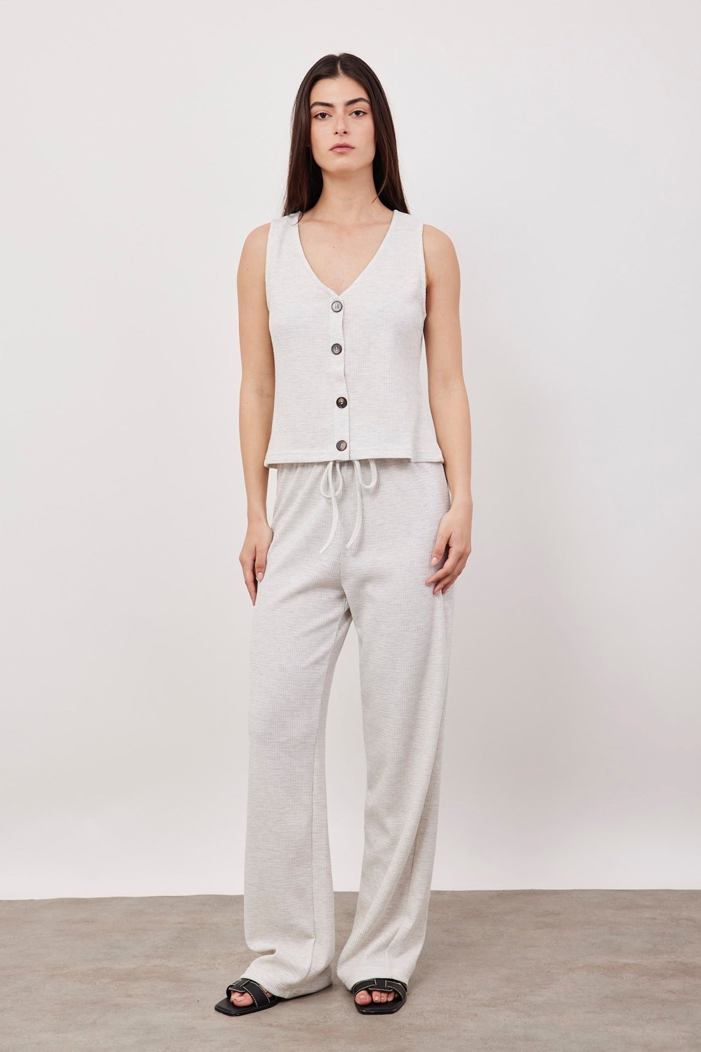 חליפת וסט מבד וופל - ITAY BRANDS