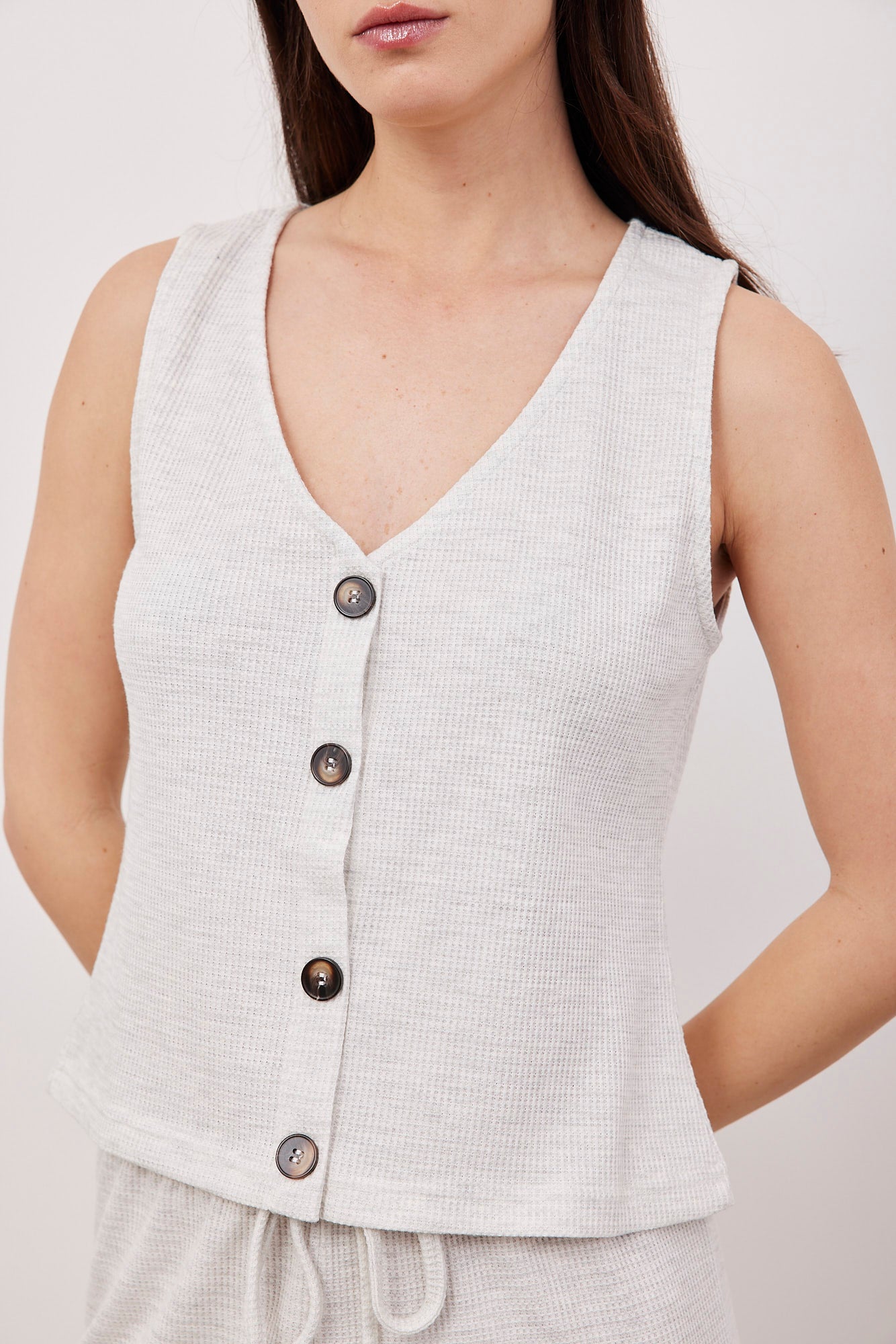 חליפת וסט מבד וופל - ITAY BRANDS