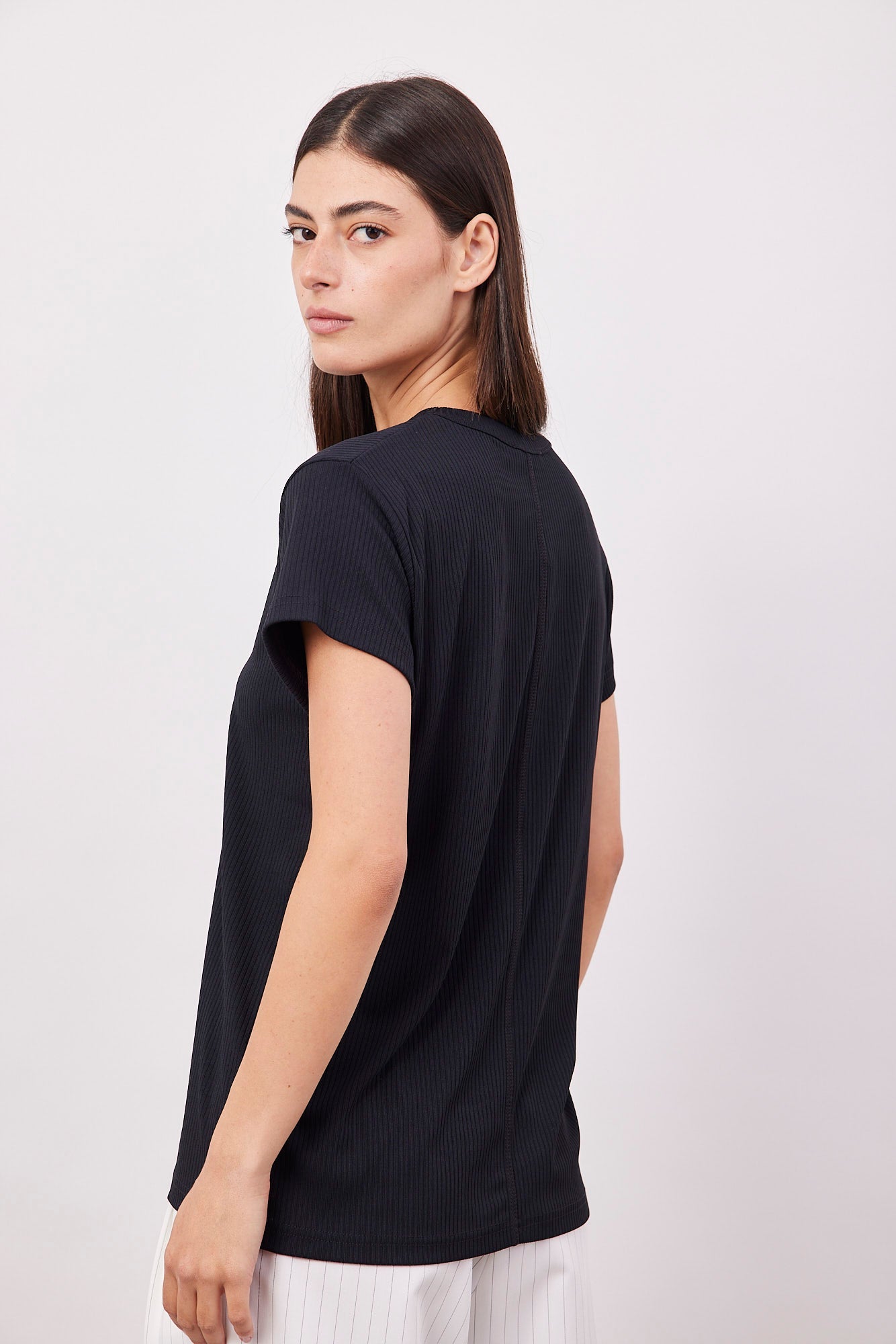 טי-שרט בטקסטורת פסים - ITAY BRANDS