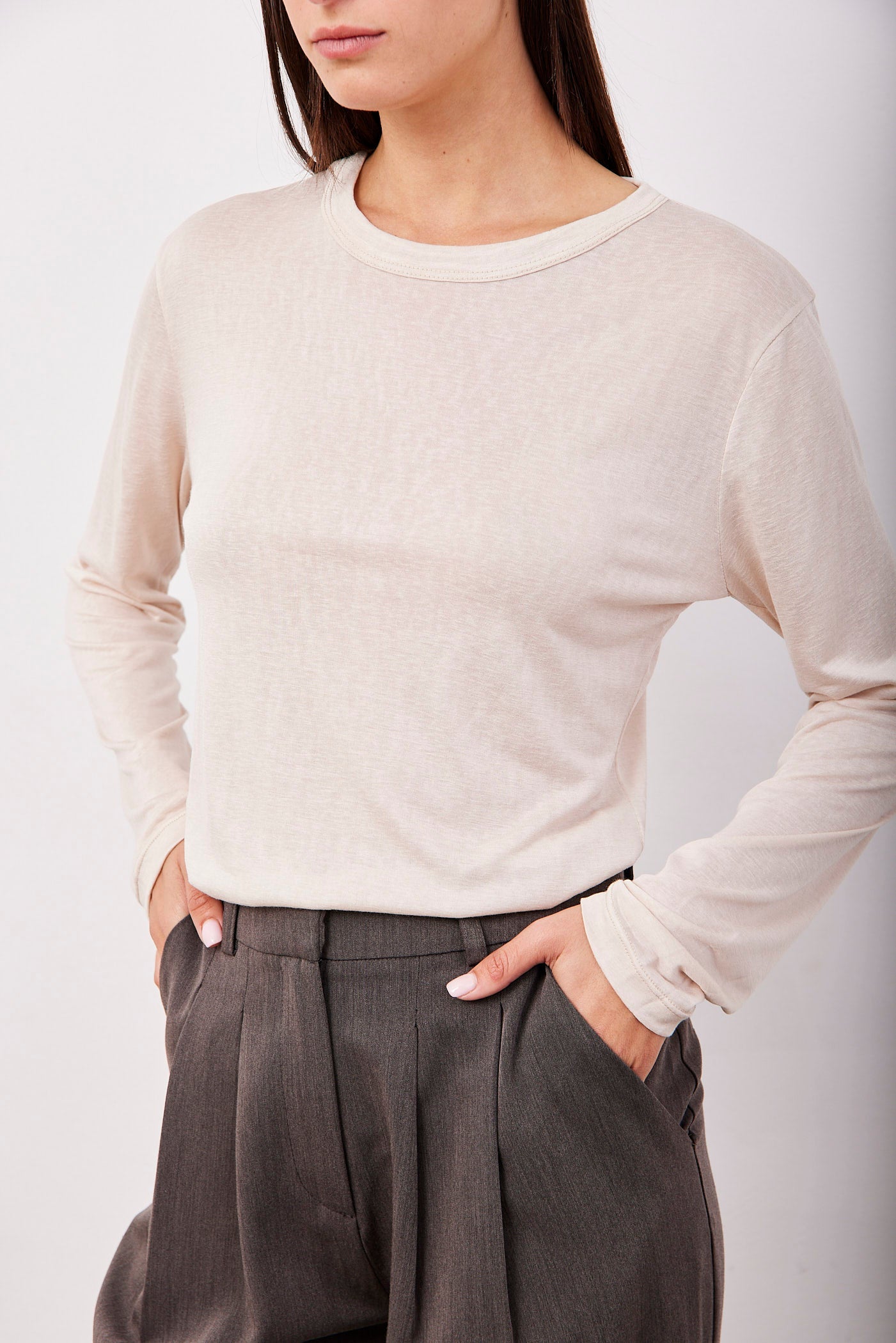 חולצה ארוכה מבד שקפקף - ITAY BRANDS