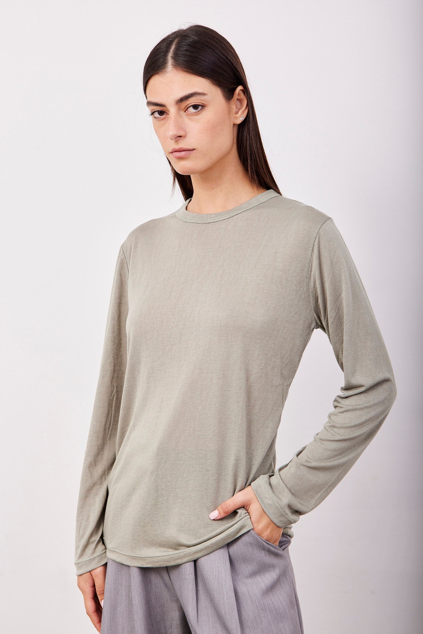 חולצה ארוכה מבד שקפקף - ITAY BRANDS