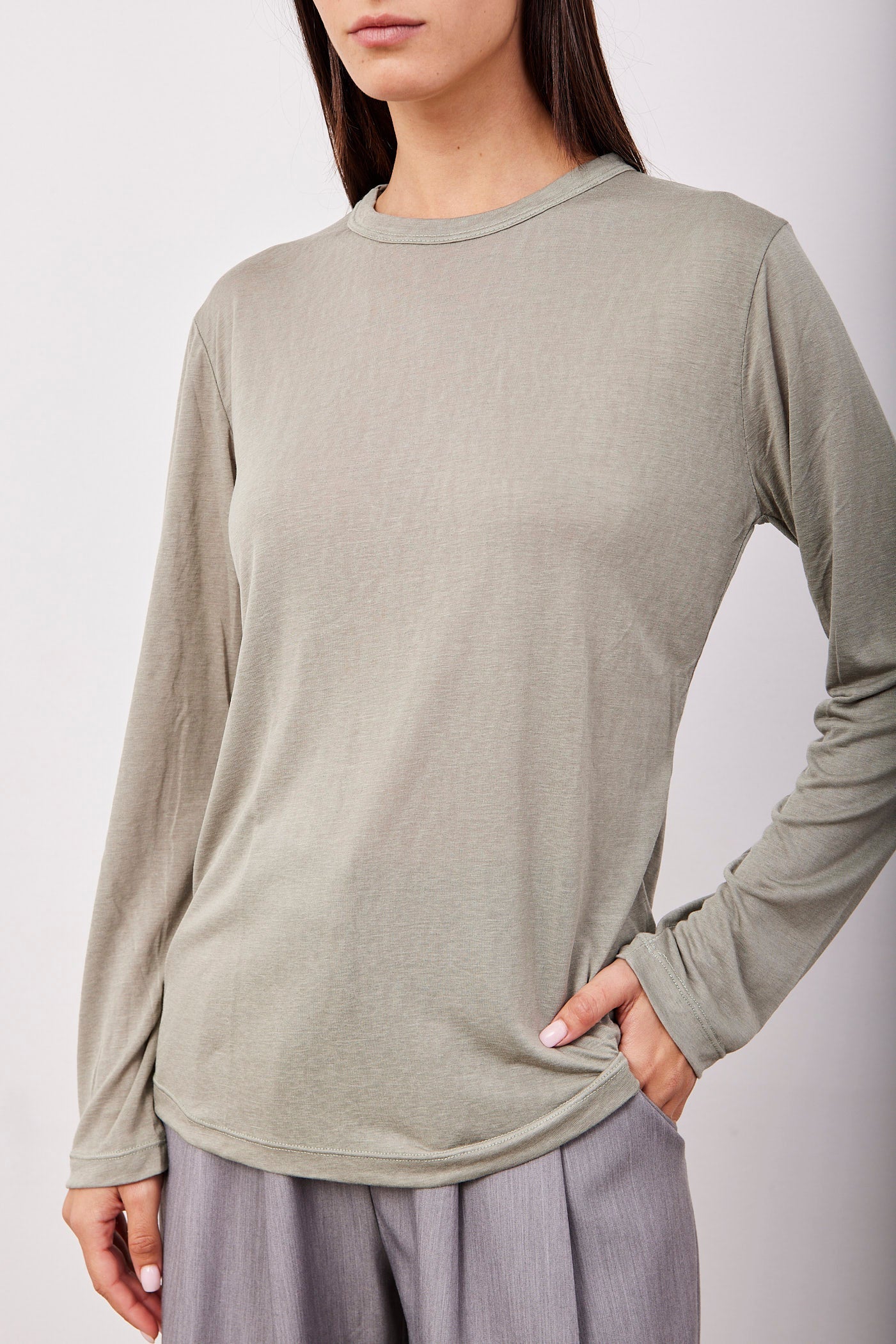 חולצה ארוכה מבד שקפקף - ITAY BRANDS